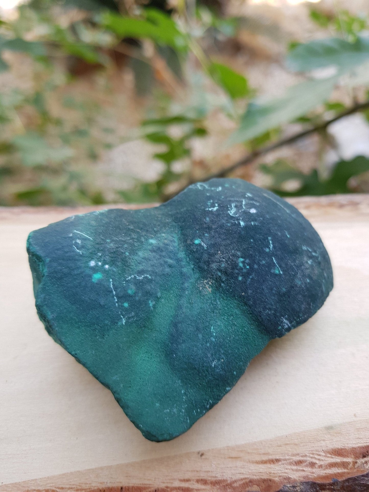 Botryoidal Malachite Specimen: Raw Congo Mineral (188g) - LunarGem -