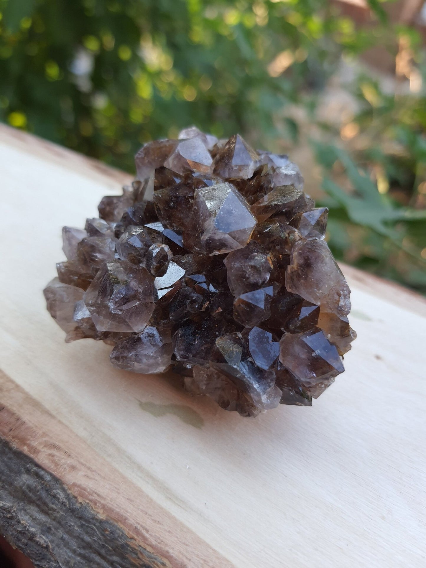 Small Amethyst Cluster, Quartz Cluster, 128g - LunarGem -
