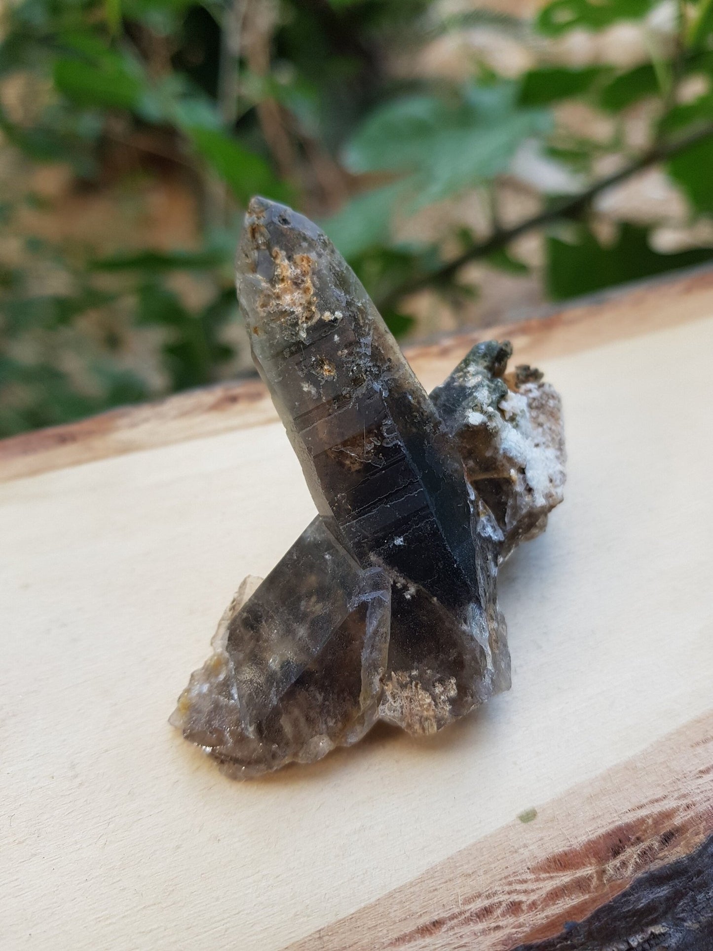 Smoky Quartz Points, Mineral Specimen, Crystal Specimen, Metaphysical Crystals 42g - LunarGem -