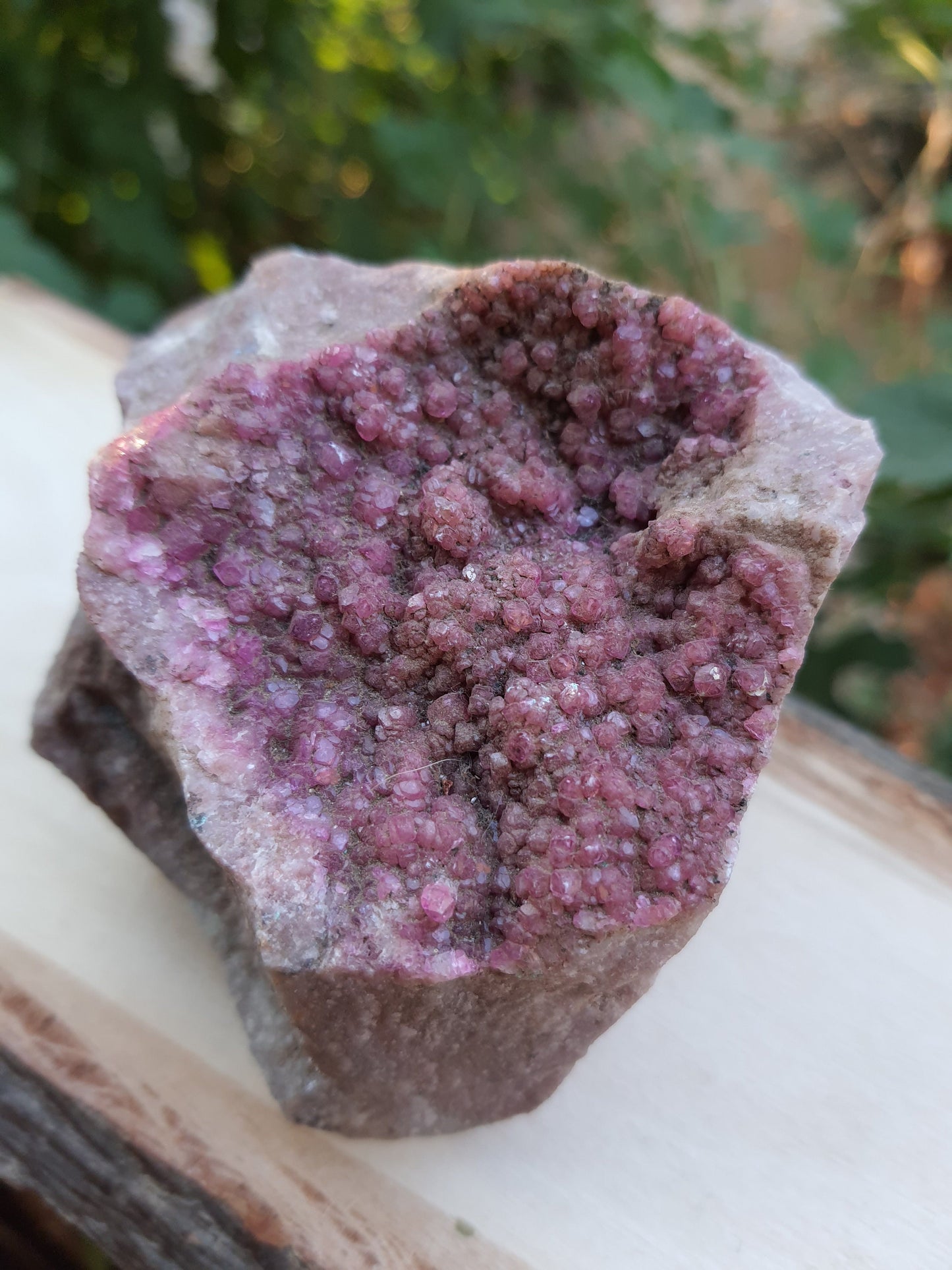 Pink Cobalt Calcite Druzy Raw Natural Clusters Mineral Specimen 478g