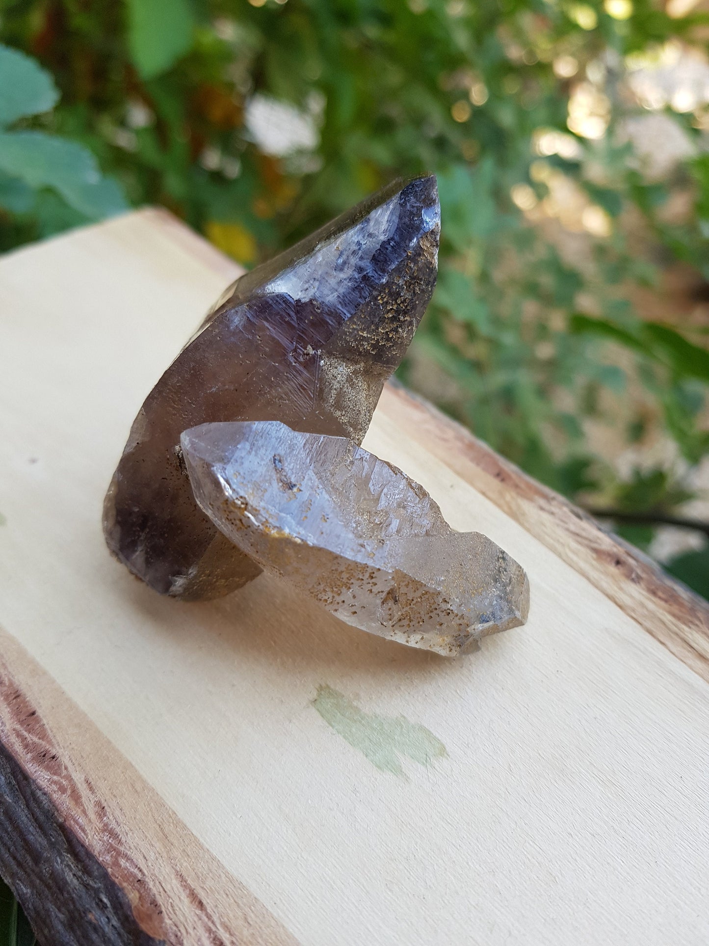 Medium Smoky Quartz Points, Mineral Specimen, Crystal Specimen, Metaphysical Crystals