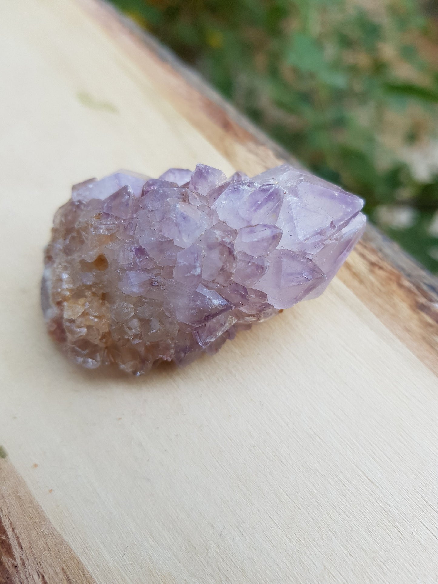 Laveder Spirit Quartz , Amethyst Cactus Quartz,