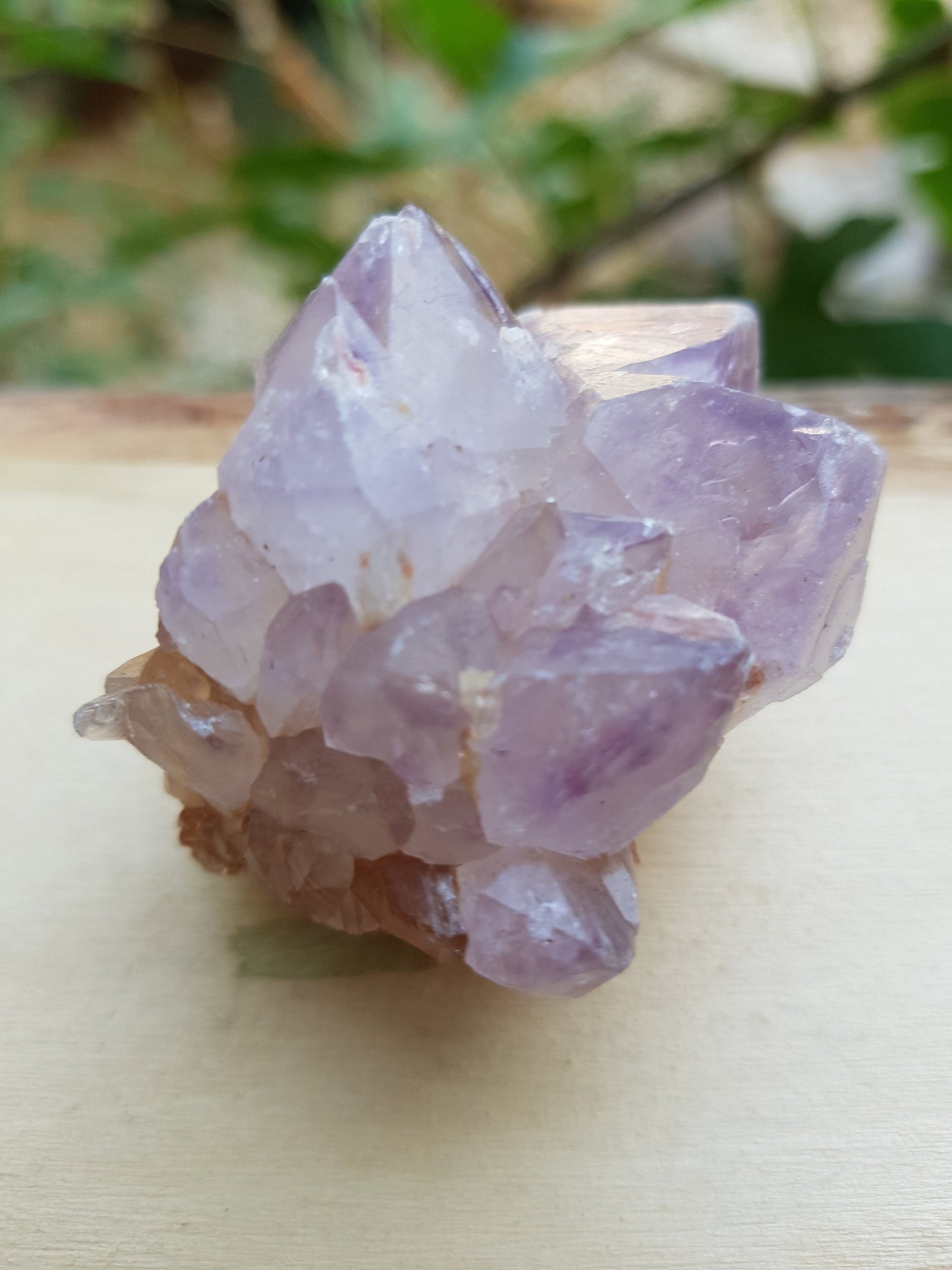 Laveder Spirit Quartz , Amethyst Cactus Quartz, Crystal Clusters