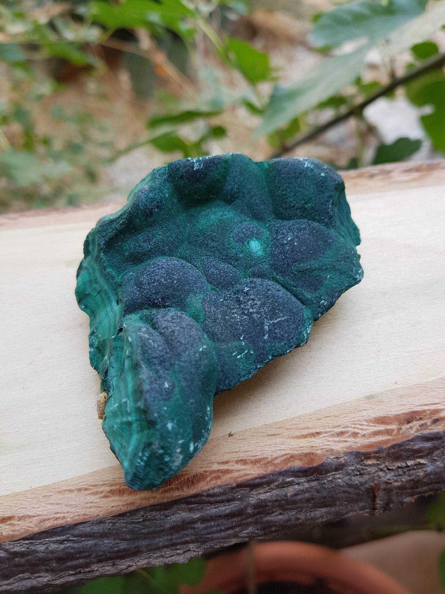 Botryoidal Malachite Specimen 186g Raw Natural Malachite Specimen from Congo, Raw Malachite,
