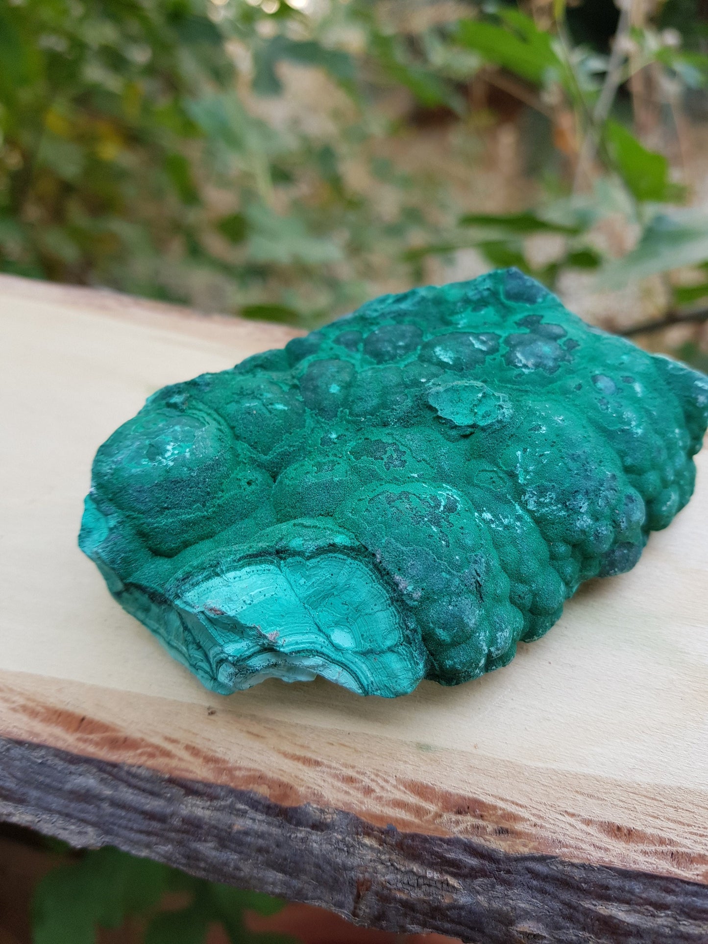 Botryoidal Malachite Specimen 230g Raw Natural Malachite Specimen from Congo, Raw Malachite,