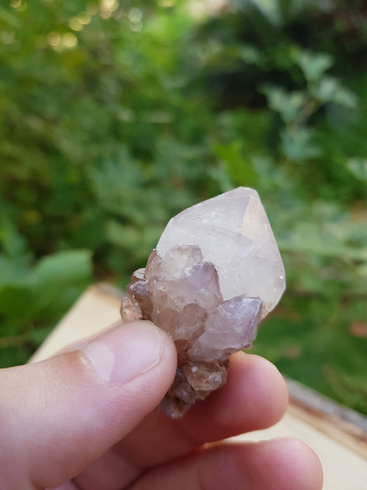 Amethyst Spirit Quartz , Amethyst Cactus Quartz, Crystals Rocks Minerals