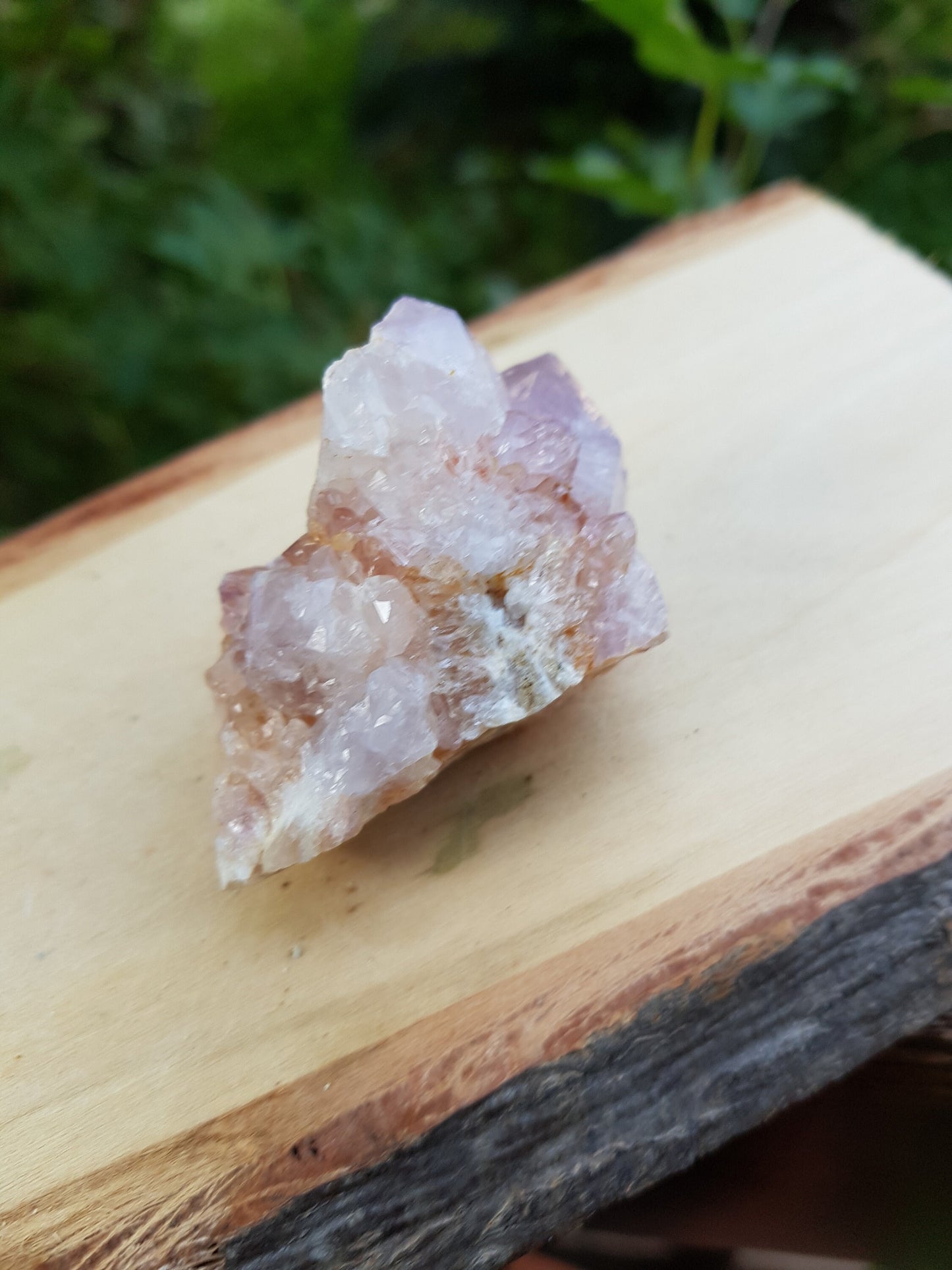 Laveder Spirit Quartz 68g, Amethyst Cactus Quartz, Crystal Clusters