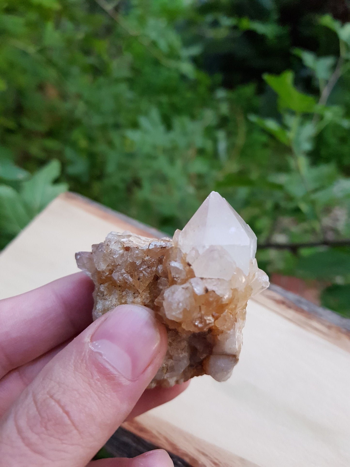 A++ Natural Quartz And Citrine Cluster Top Grade Mineral Specimen