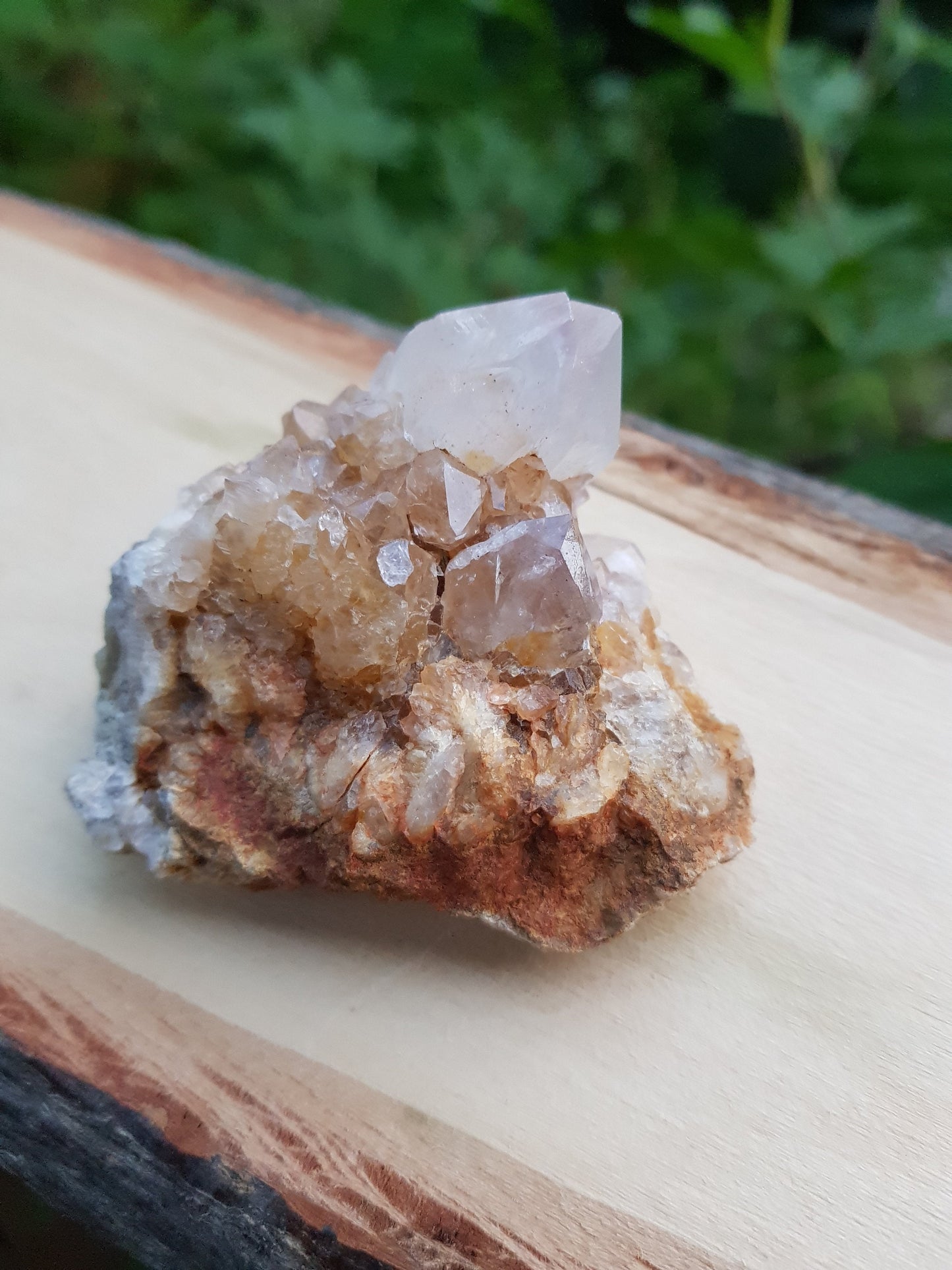 A++ Natural Quartz And Citrine Cluster Top Grade Mineral Specimen