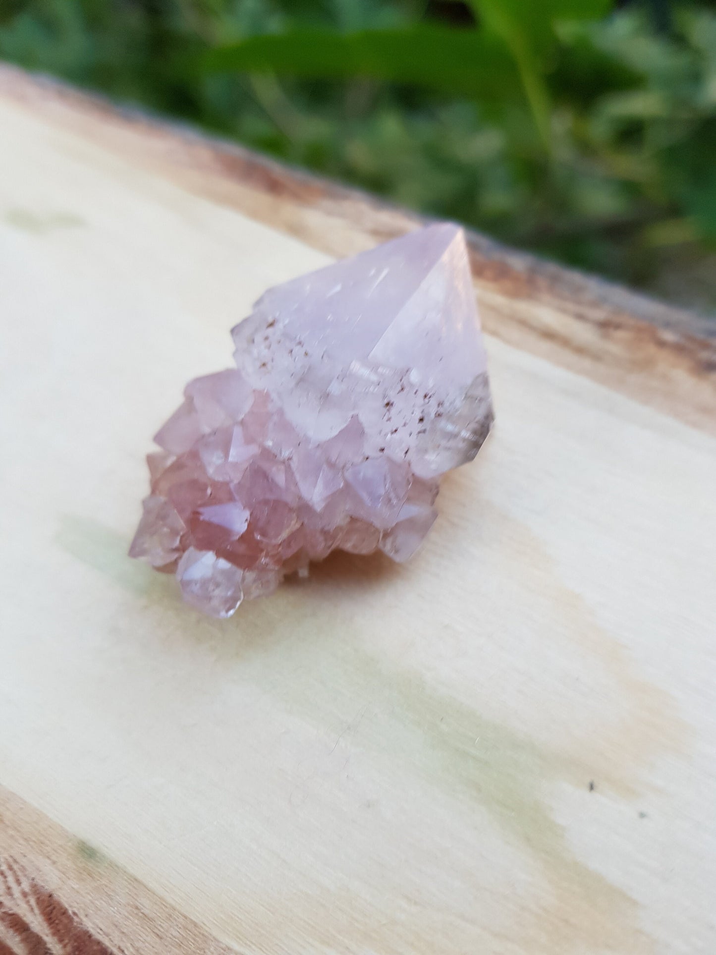Amethyst Spirit Quartz , Amethyst Cactus Quartz, Crystals Rocks Minerals