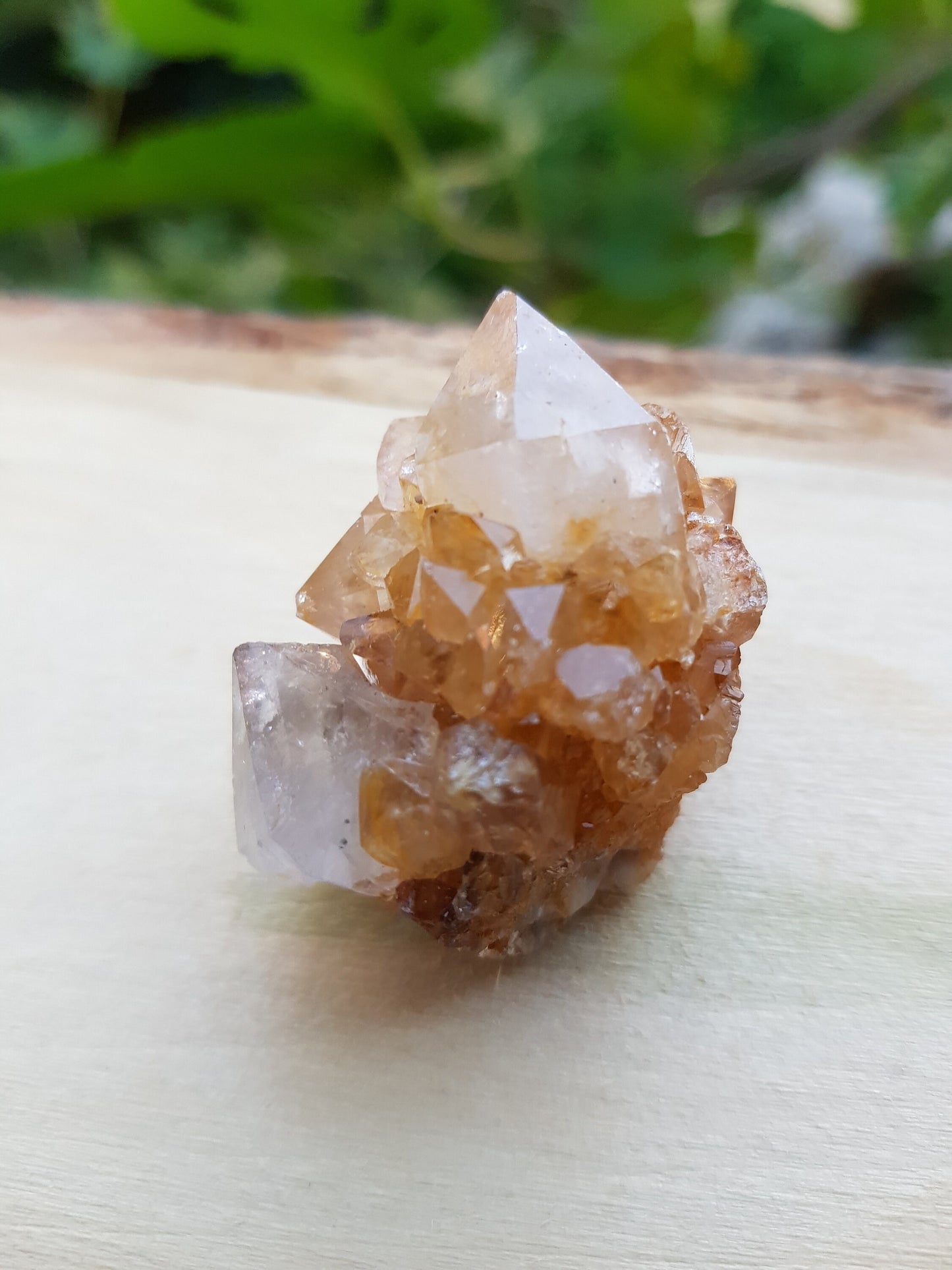 Natural Smoky Citrine Quartz Clusters, Mineral Specimen, Crystal Clusters