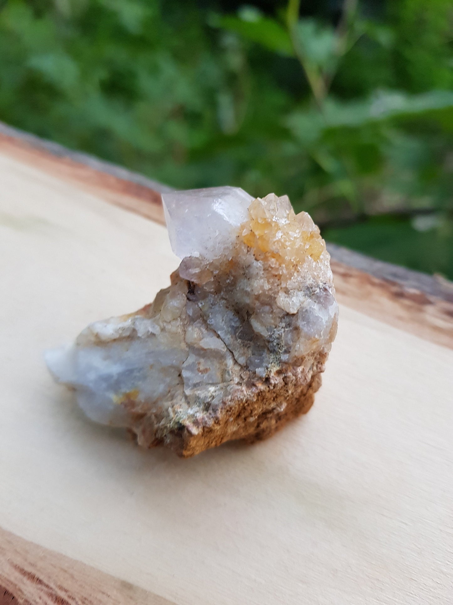 A++ Natural Quartz And Citrine Cluster Top Grade Mineral Specimen
