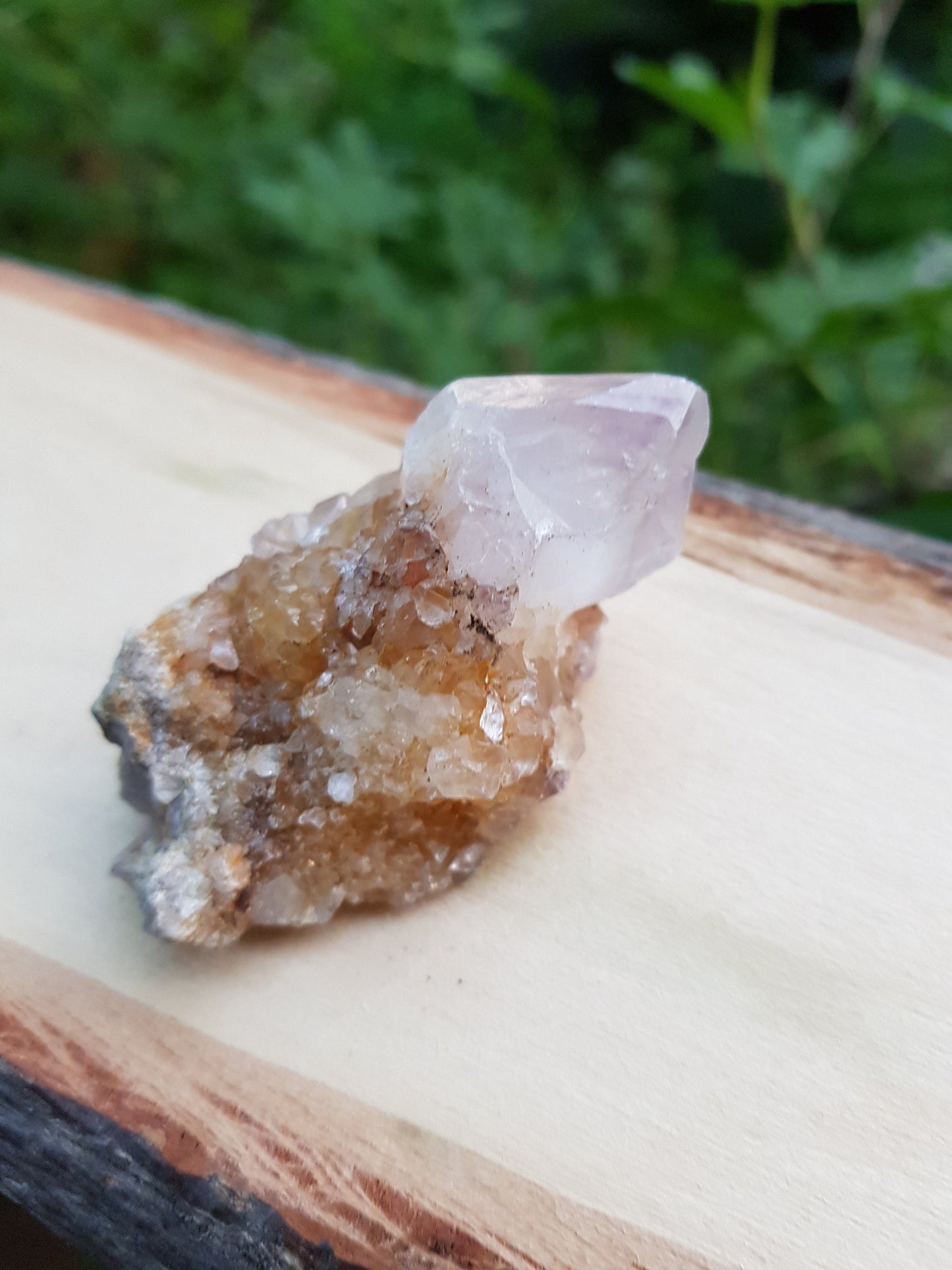 A++ Natural Quartz And Citrine Cluster Top Grade Mineral Specimen