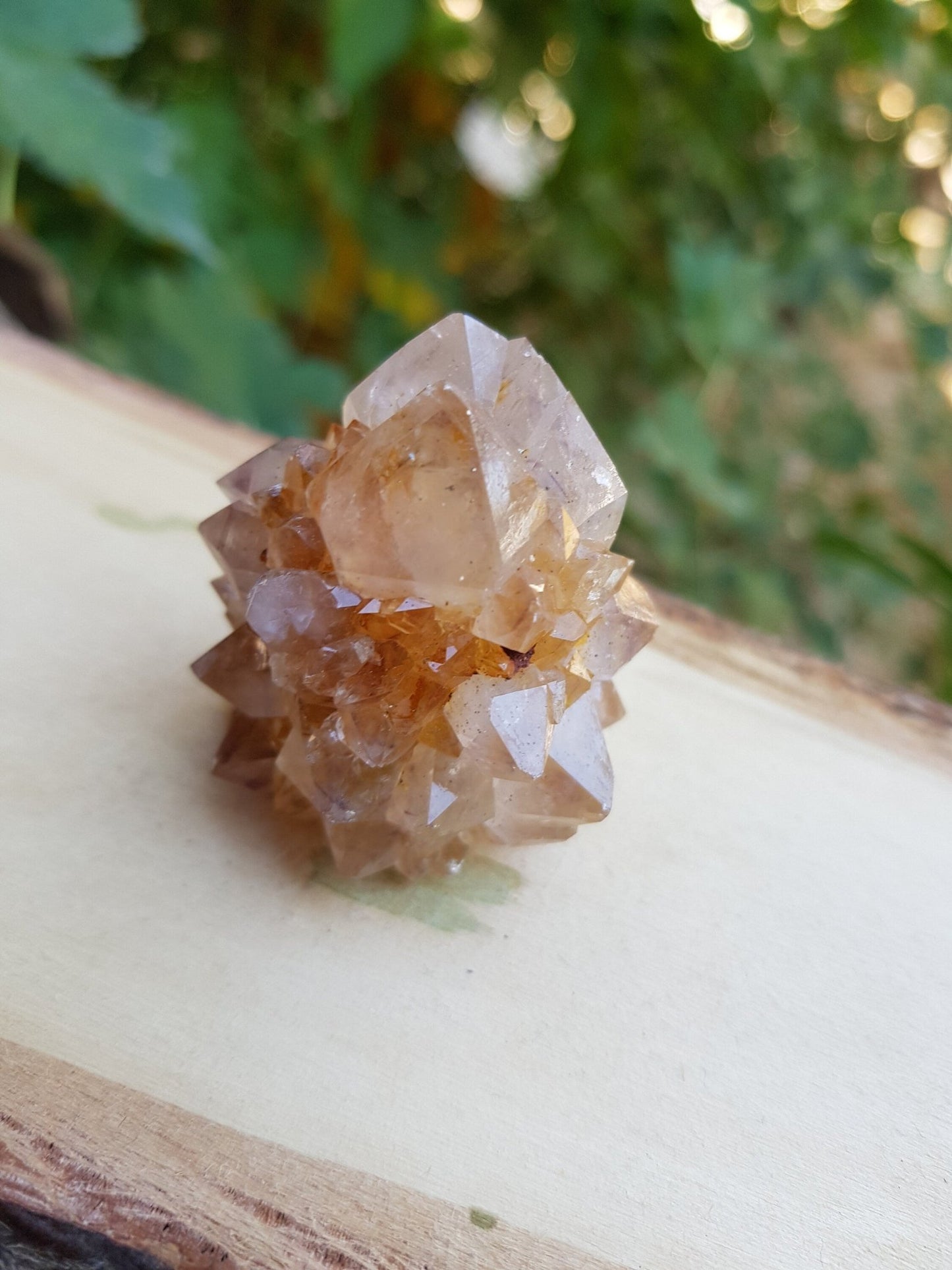 A++ Natural Quartz And Citrine Cluster Top Grade Mineral Specimen - LunarGem - 