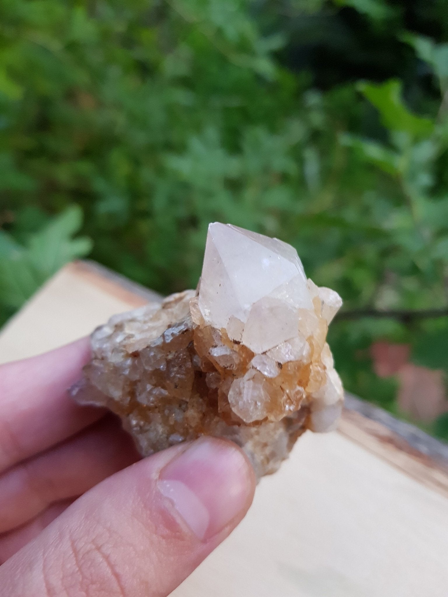 A++ Natural Quartz And Citrine Cluster Top Grade Mineral Specimen - LunarGem - 