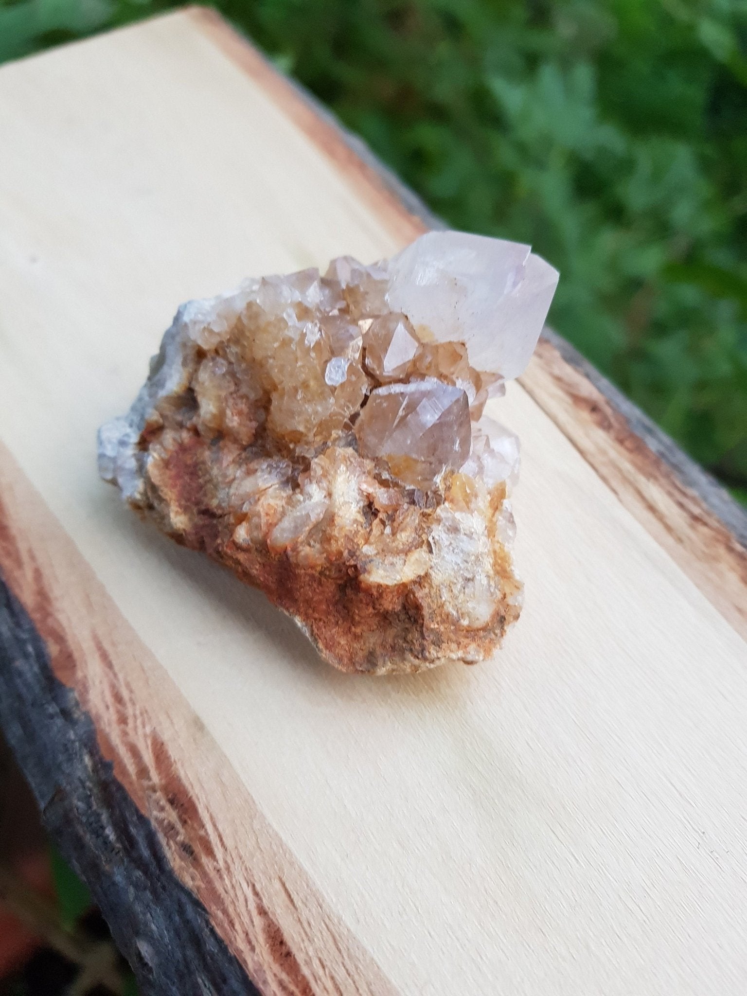 A++ Natural Quartz And Citrine Cluster Top Grade Mineral Specimen - LunarGem - 