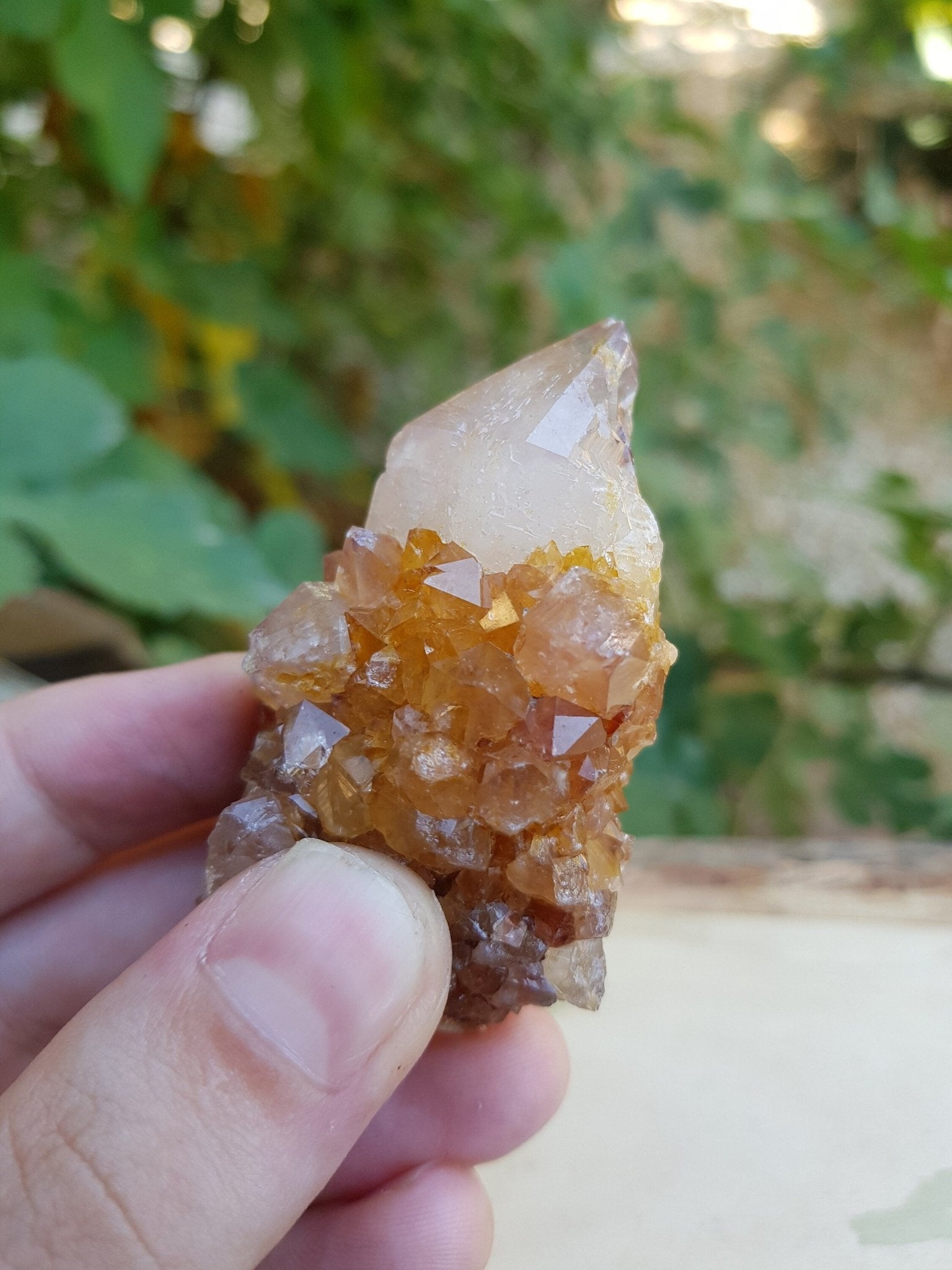 A++ Natural Quartz And Citrine Cluster Top Grade Mineral Specimen - LunarGem - 