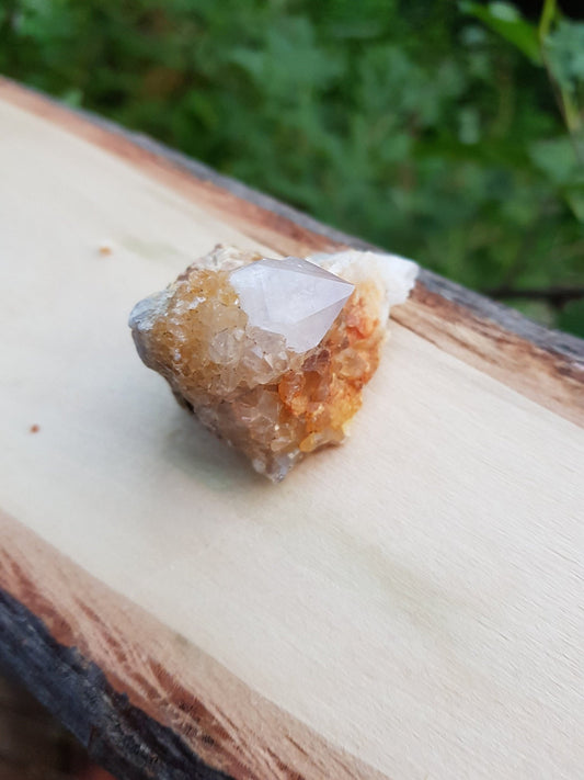 A++ Natural Quartz And Citrine Cluster Top Grade Mineral Specimen - LunarGem - 