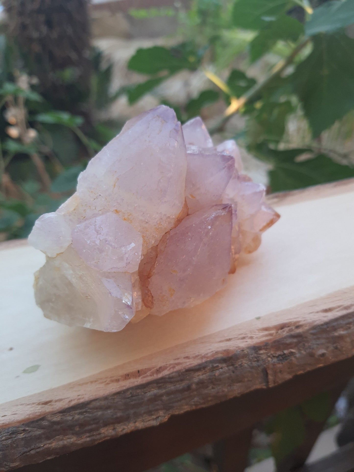 AAA Amethyst Druzy Cluster, Raw Quartz Crystal (424gm) - LunarGem - 