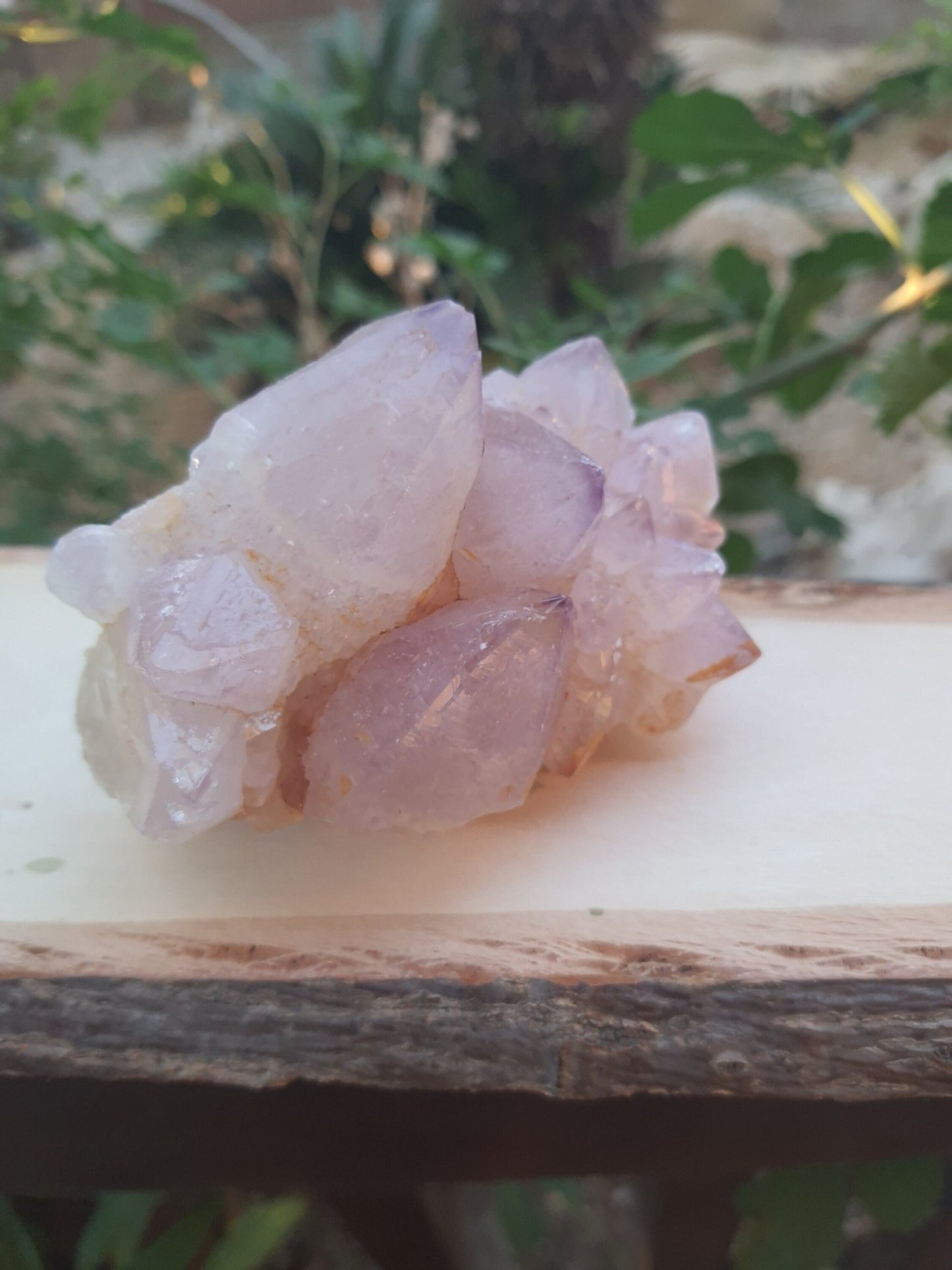 AAA Amethyst Druzy Cluster, Raw Quartz Crystal (424gm) - LunarGem - 