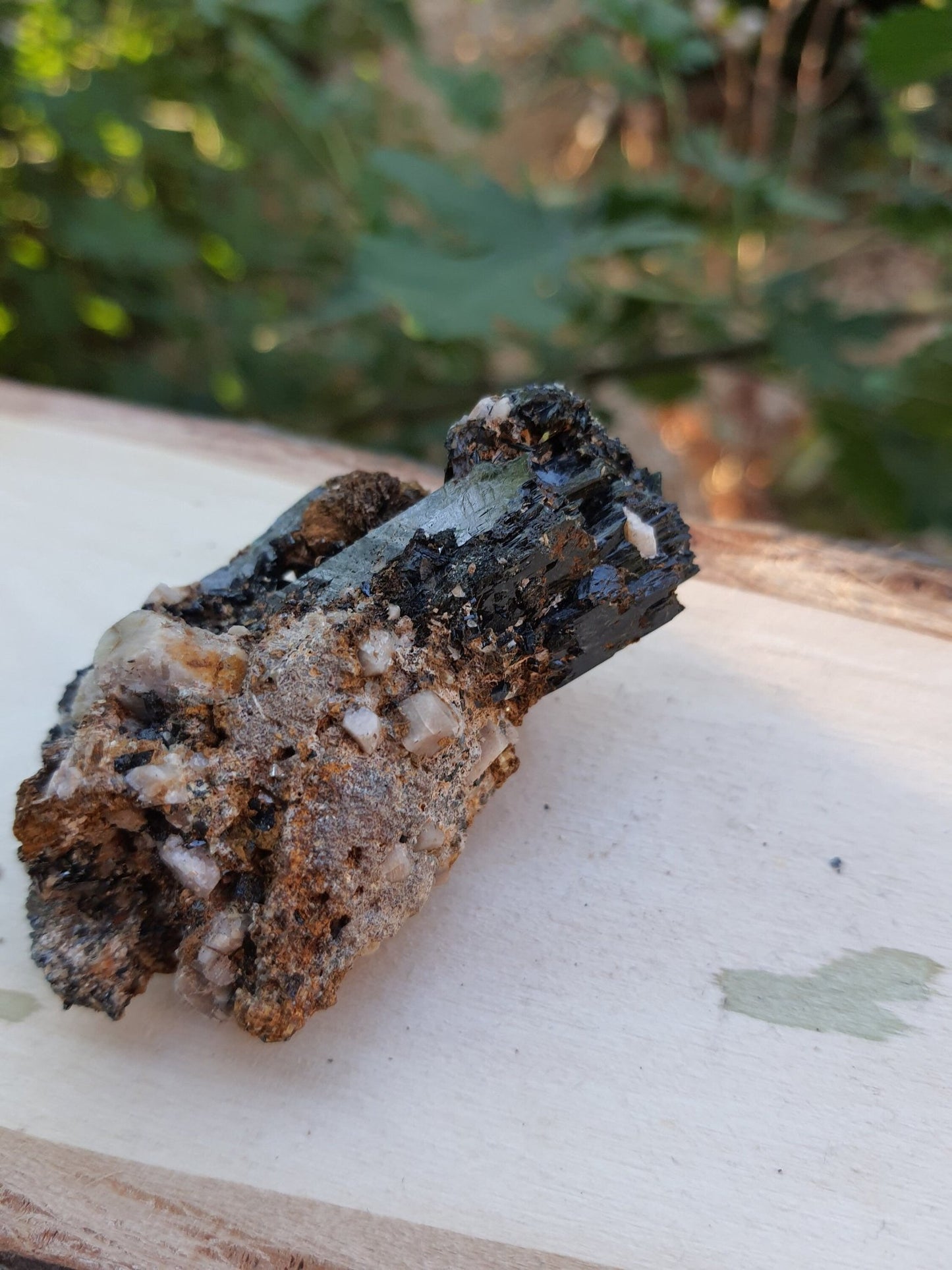 Aegirine Blade Natural Specimen From Malawi, Raw Aegirine crystal 79g - LunarGem - 