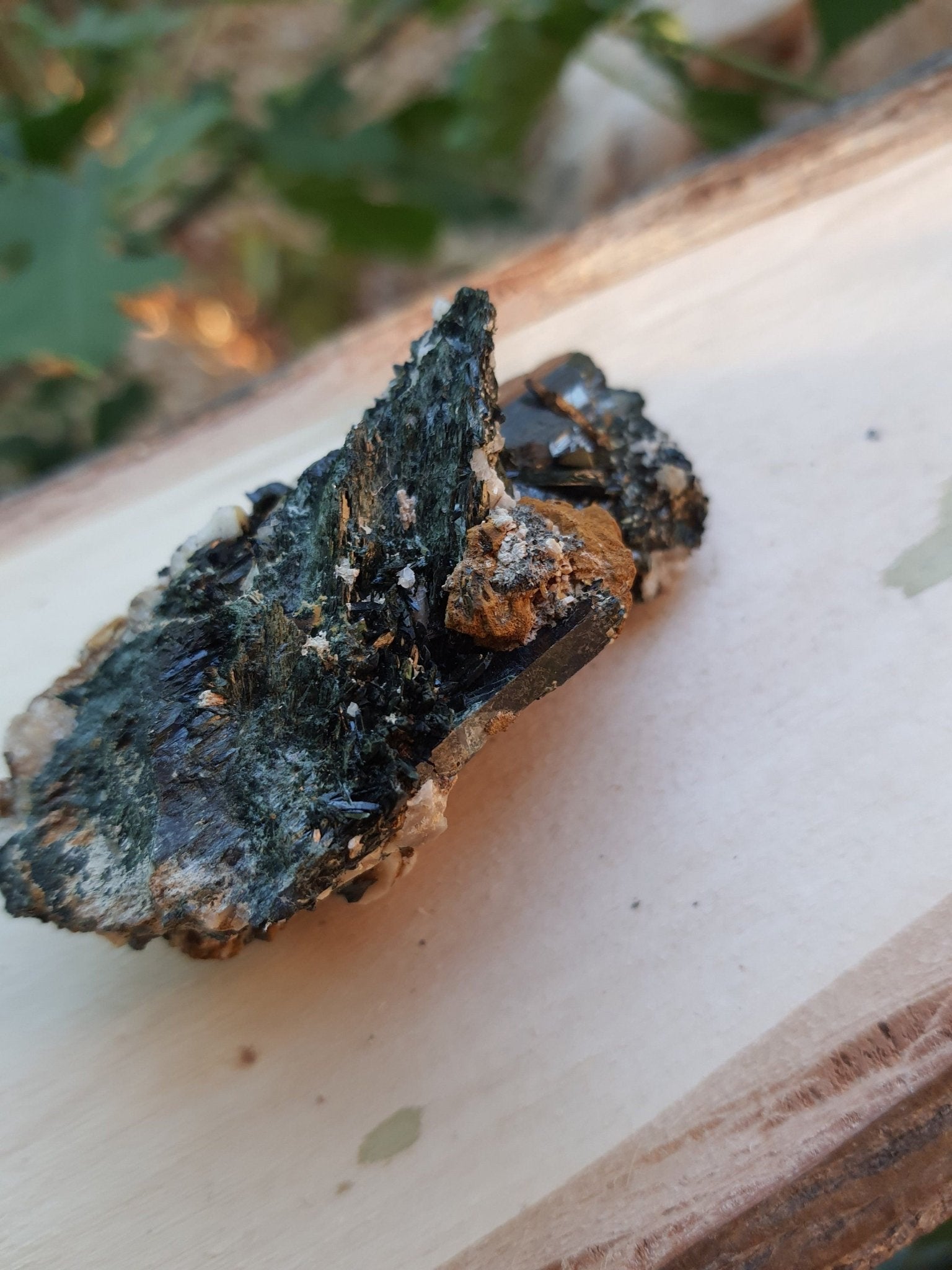 Aegirine Blade Natural Specimen From Malawi, Raw Aegirine crystal 79g - LunarGem - 