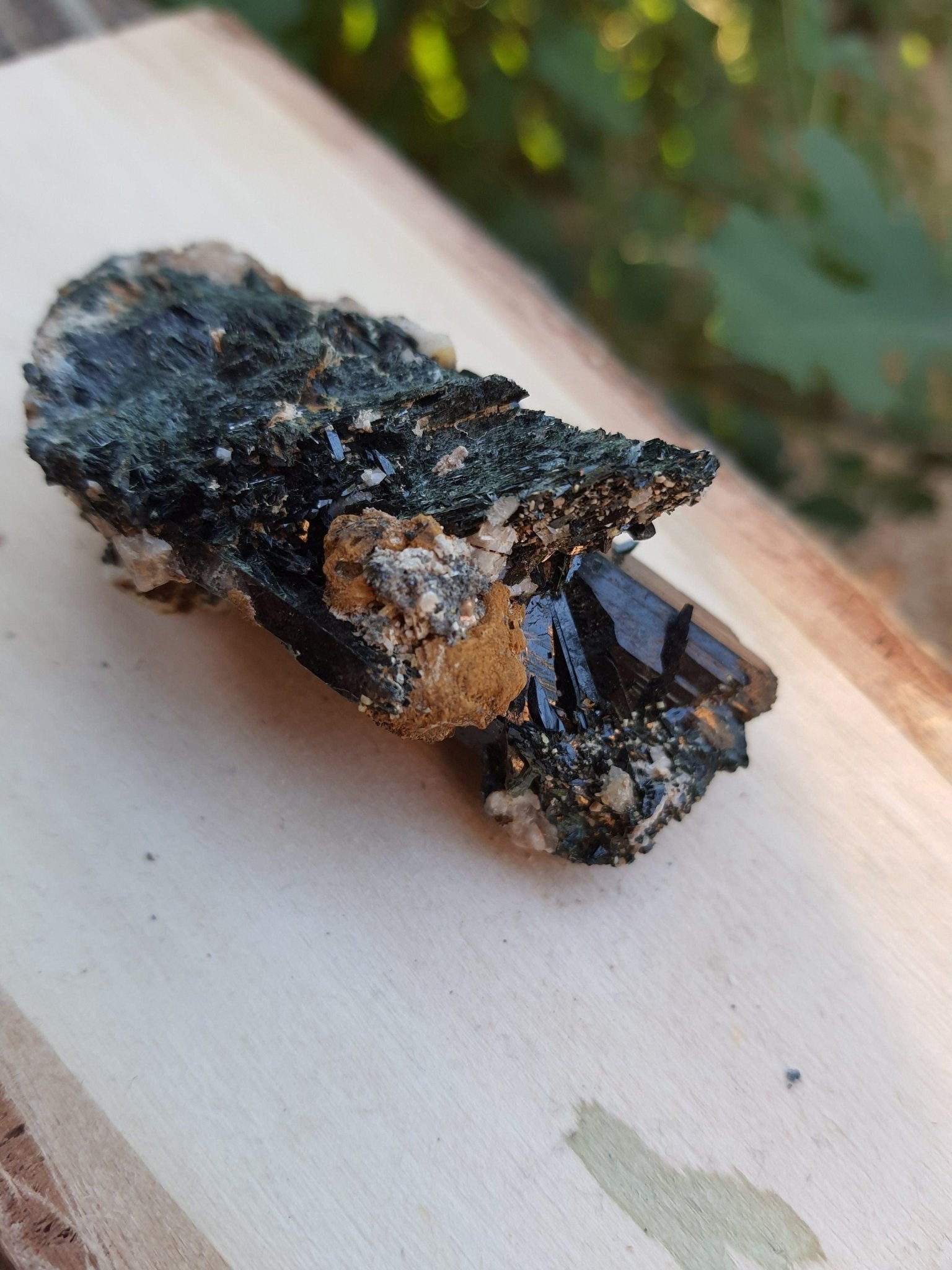 Aegirine Blade Natural Specimen From Malawi, Raw Aegirine crystal 79g - LunarGem - 