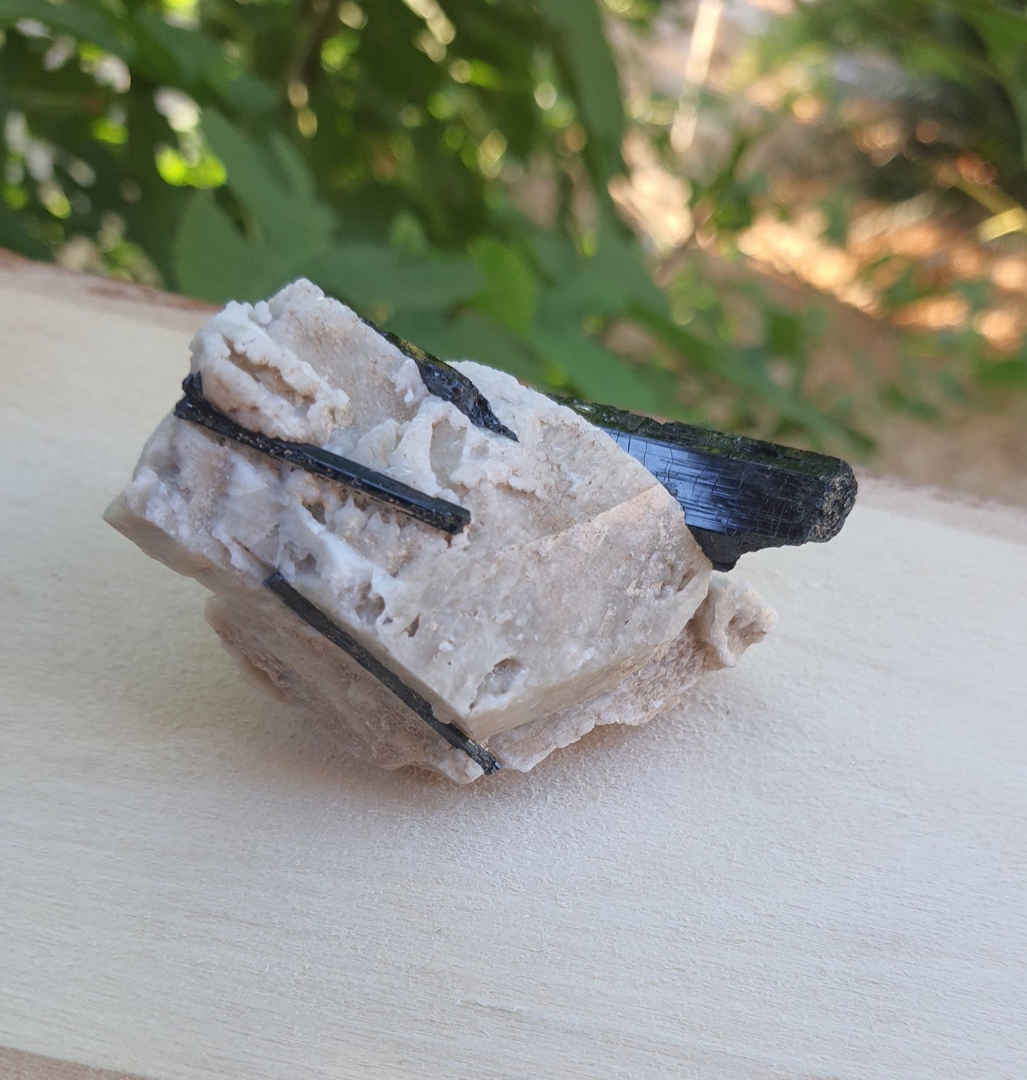 Aegirine Blade Specimen: Orthoclase Crystal from Malawi, 92g - LunarGem - 