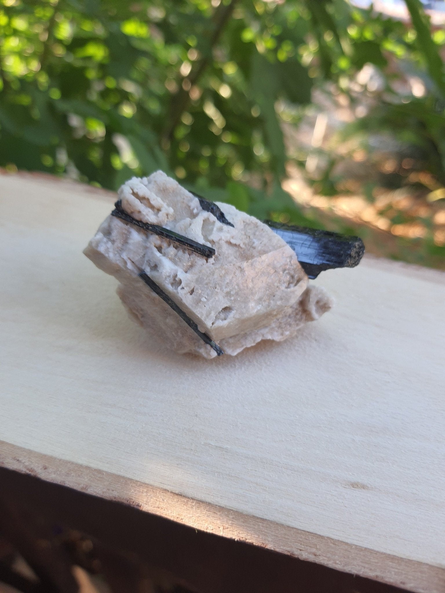 Aegirine Blade Specimen: Orthoclase Crystal from Malawi, 92g - LunarGem - 