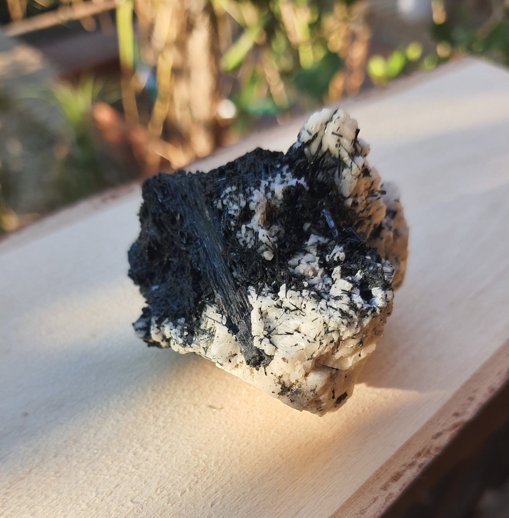 Aegirine & Orthoclase Specimen: Raw Crystal Blade from Malawi (100g) - LunarGem - 