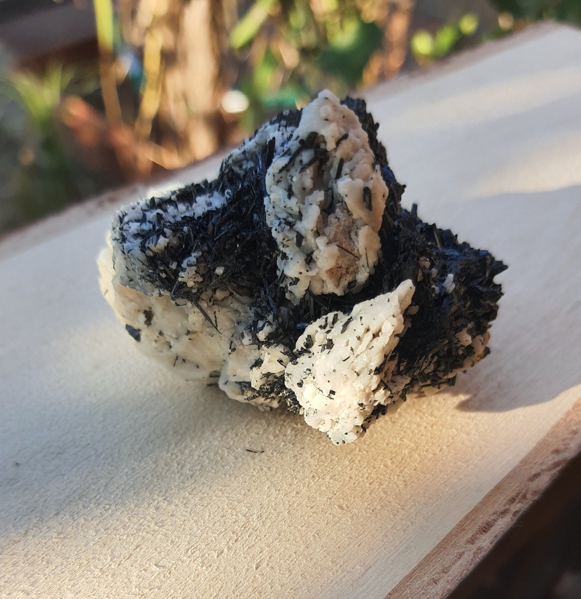 Aegirine & Orthoclase Specimen: Raw Crystal Blade from Malawi (100g) - LunarGem - 