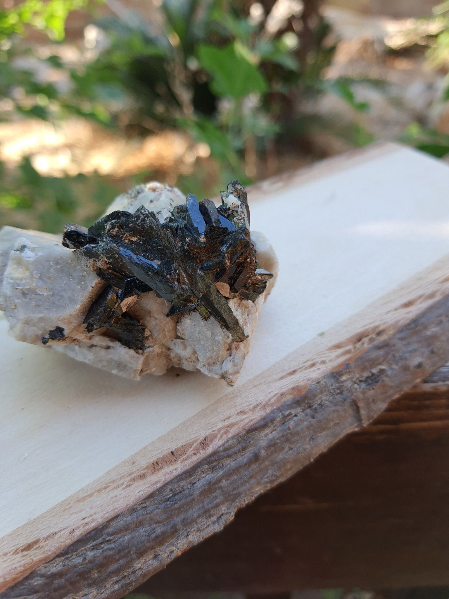 Aegirine & Orthoclase Specimen: Raw Crystal Blade from Malawi (142g) - LunarGem - 