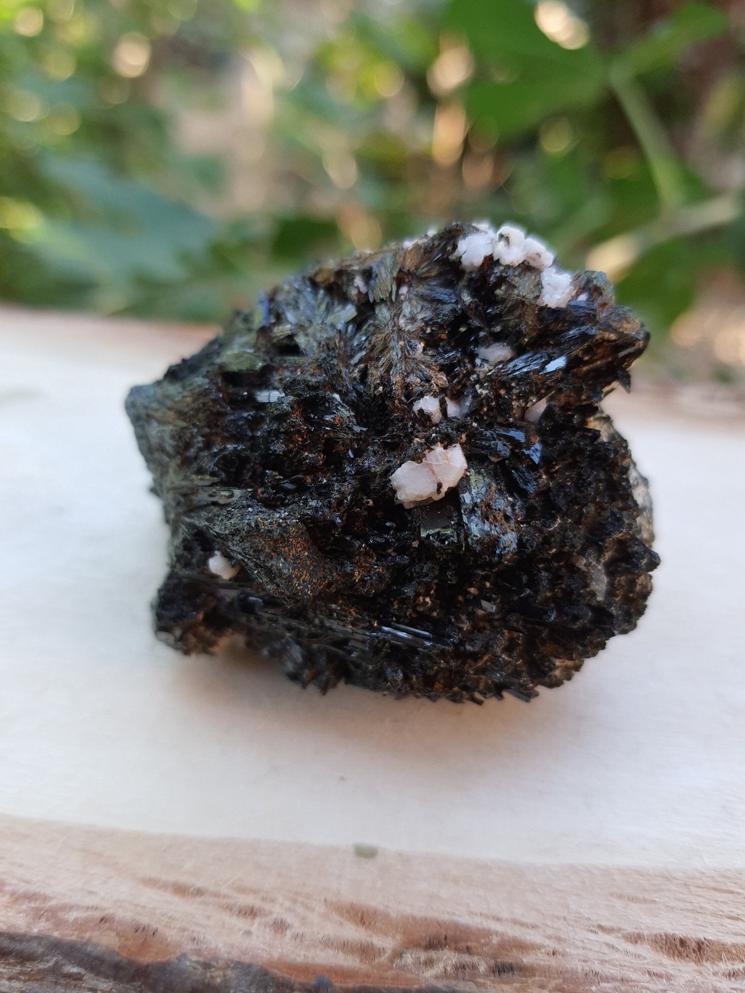 Aegirine & Orthoclase Specimen: Raw Crystal Blade from Malawi (85g) - LunarGem - 