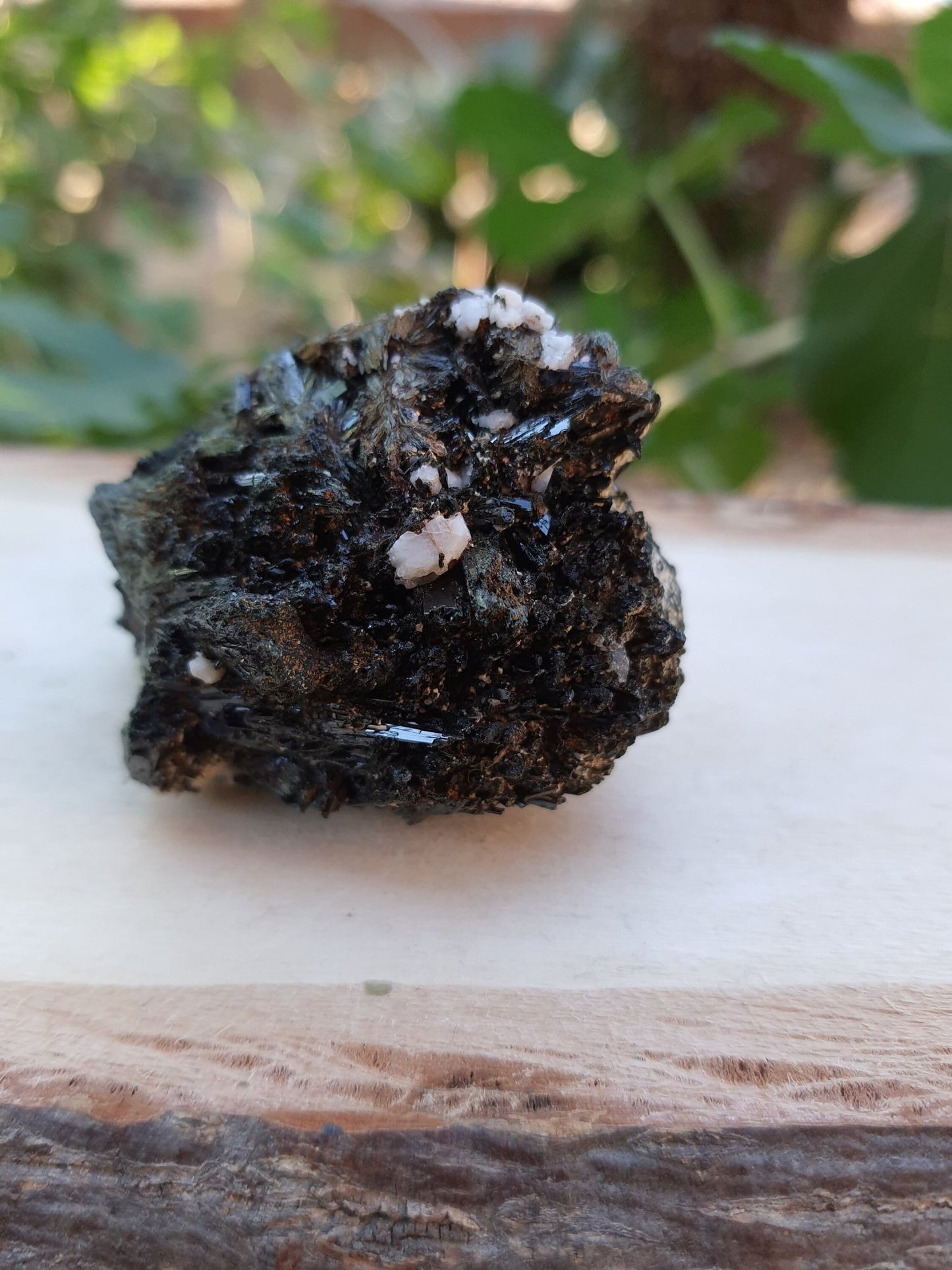 Aegirine & Orthoclase Specimen: Raw Crystal Blade from Malawi (85g) - LunarGem - 