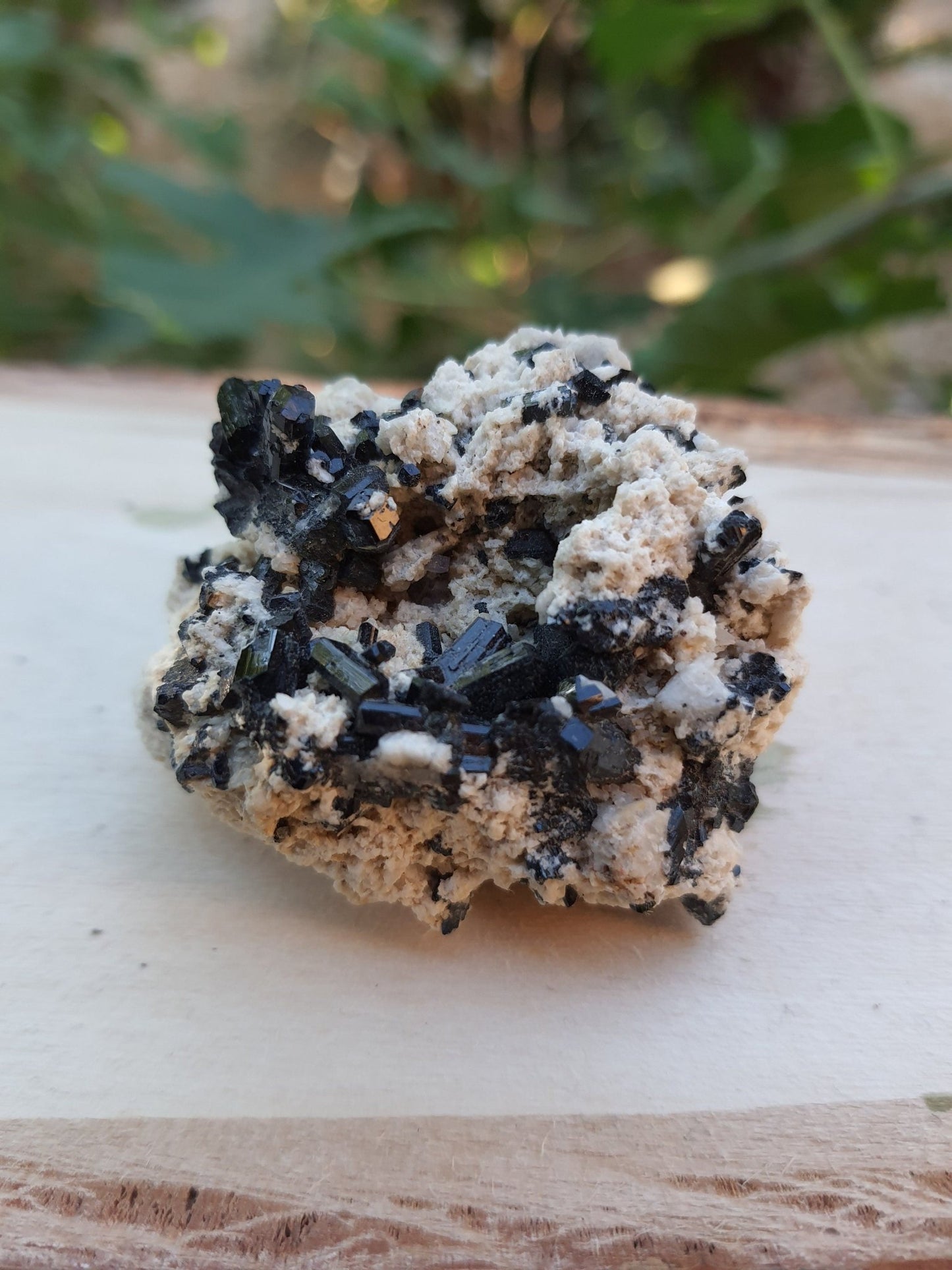 Aegirine with Orthoclase Specimen: Raw Crystal Blade from Malawi - LunarGem - 