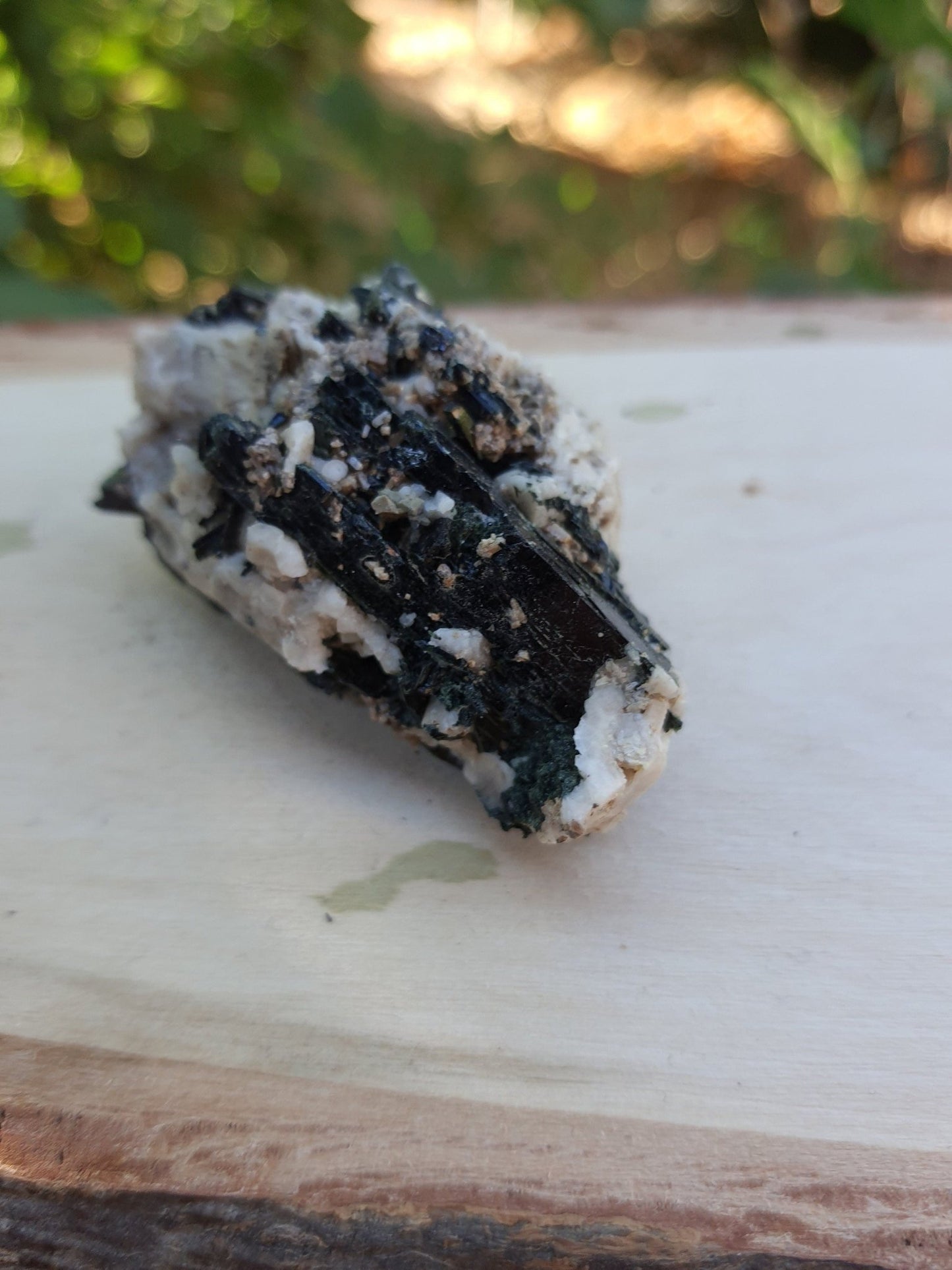 Aegirine with Orthoclase Specimen: Raw Crystal Blade from Malawi (47g) - LunarGem - 