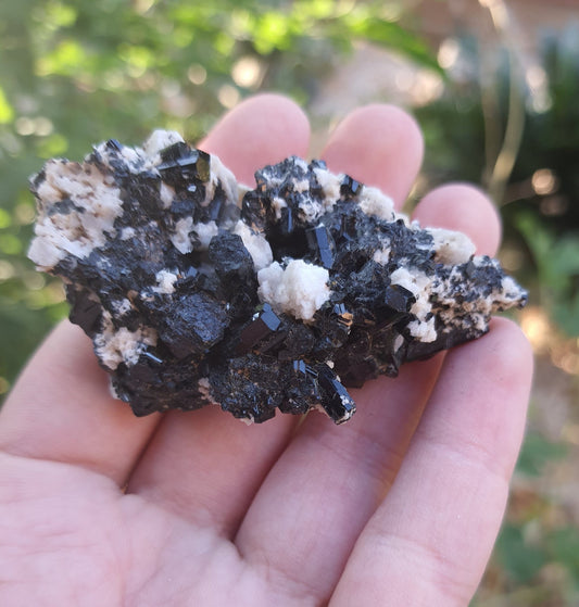 Aegirine with Orthoclase Specimen: Raw Crystal Blade from Malawi (48g) - LunarGem - 