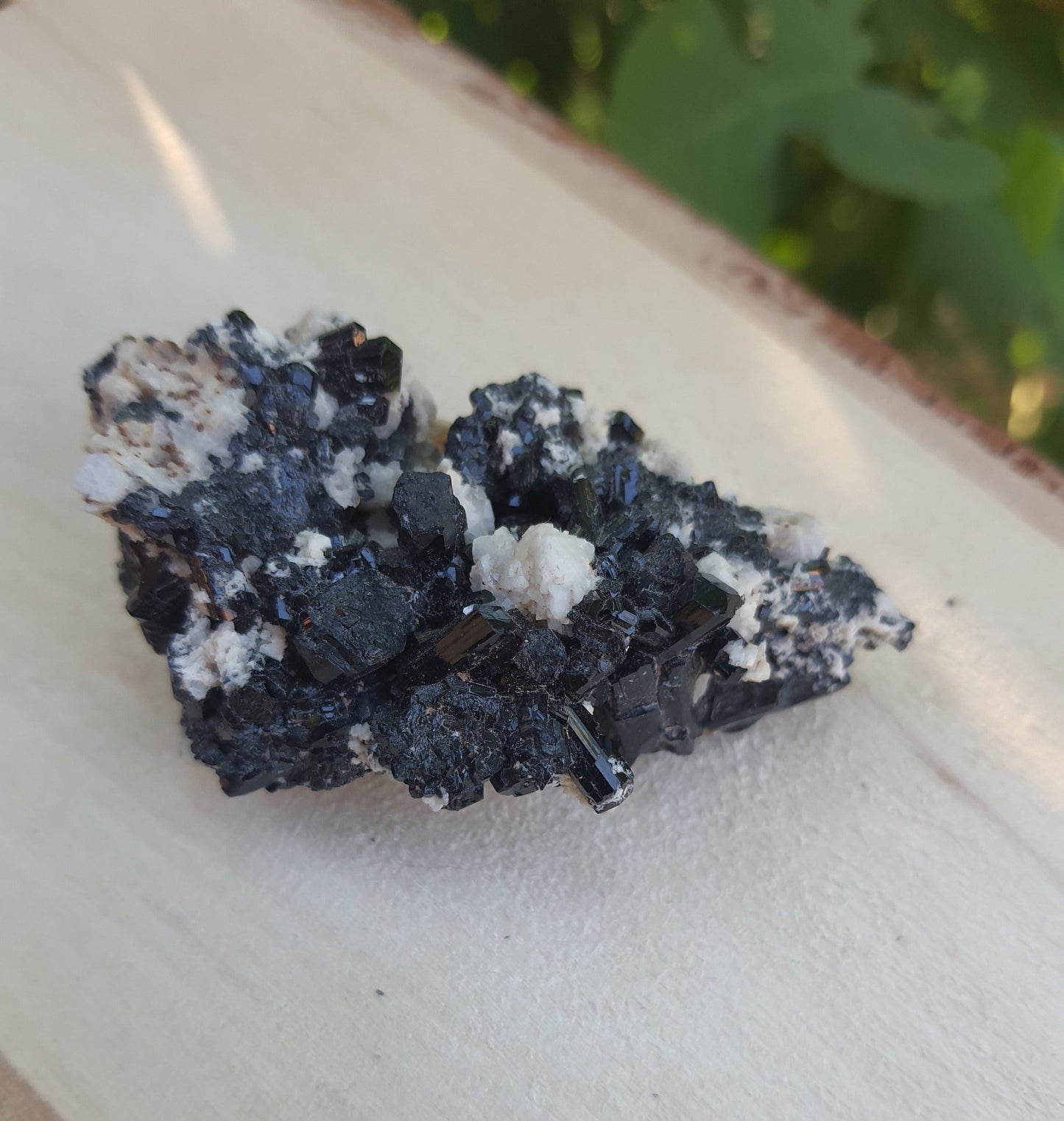 Aegirine with Orthoclase Specimen: Raw Crystal Blade from Malawi (48g) - LunarGem - 