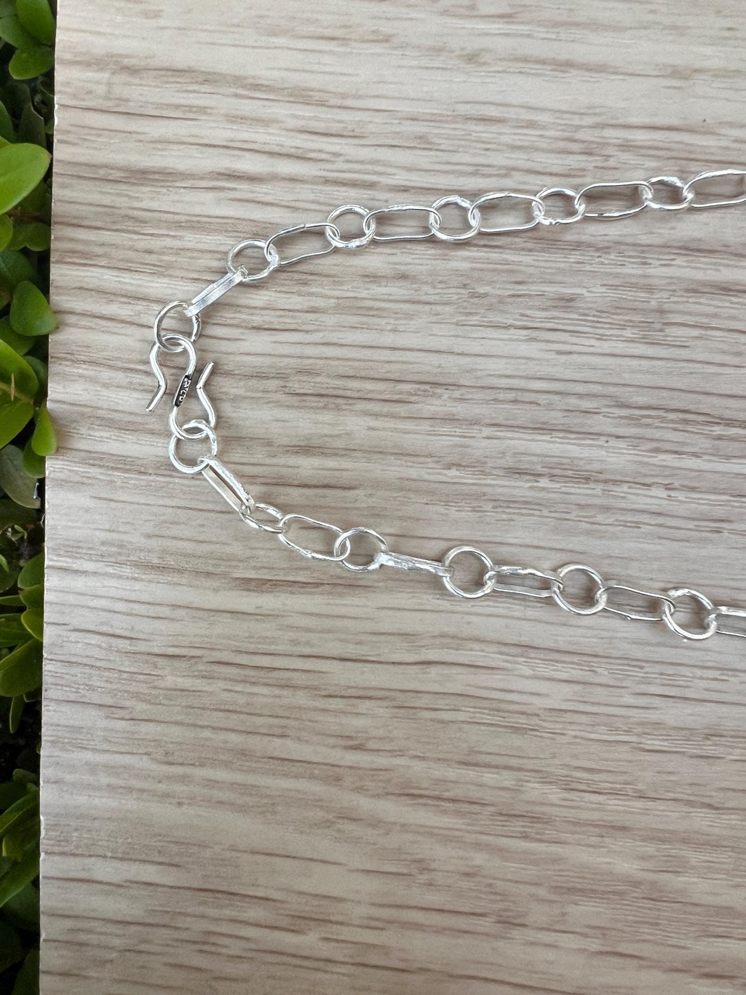 Amethyst Statement Necklace In Sterling Silver - LunarGem - 