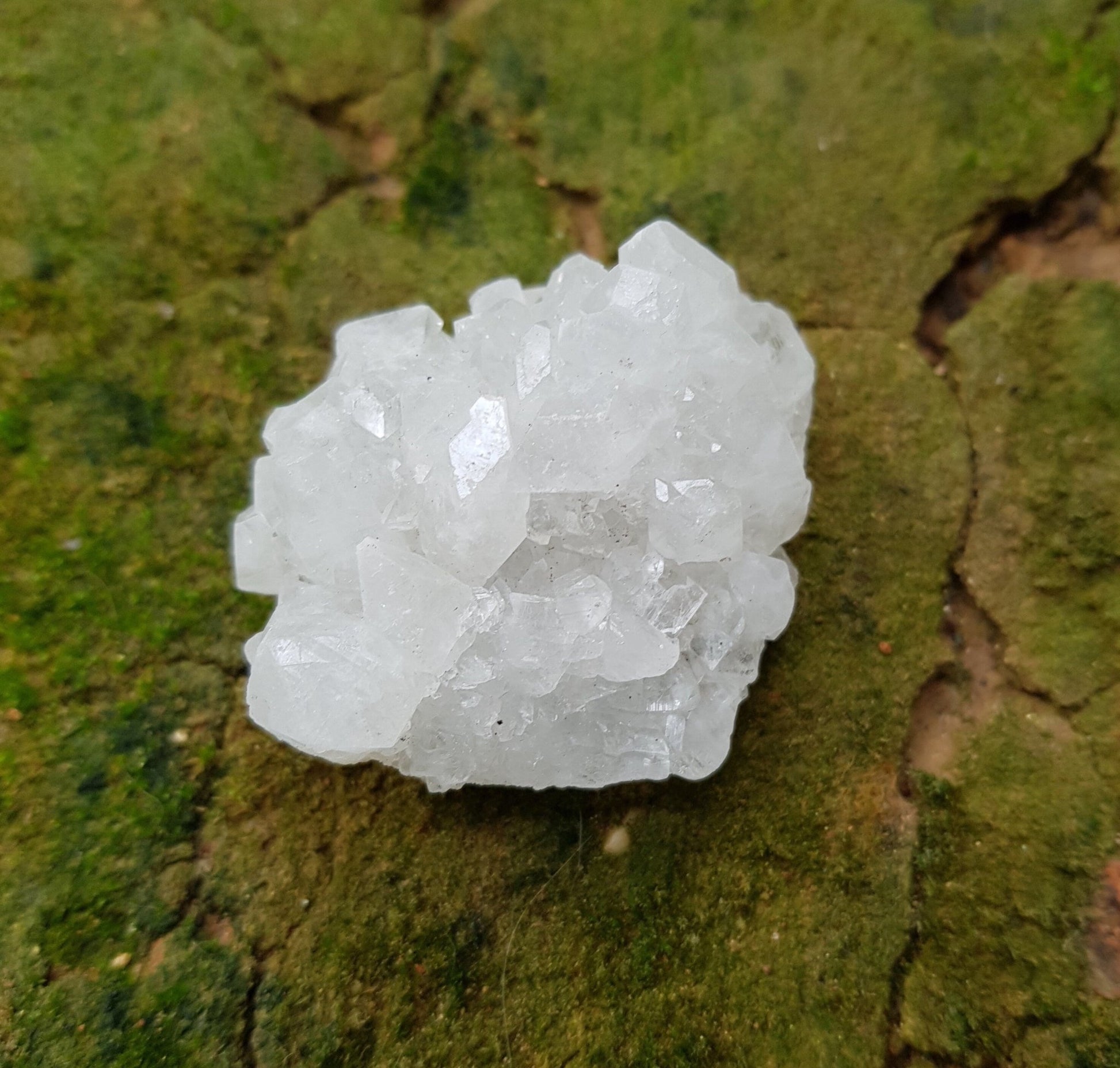 Apophyllite Crystal Cluster: Natural Mineral Specimen, Ethically Sourced - LunarGem - 