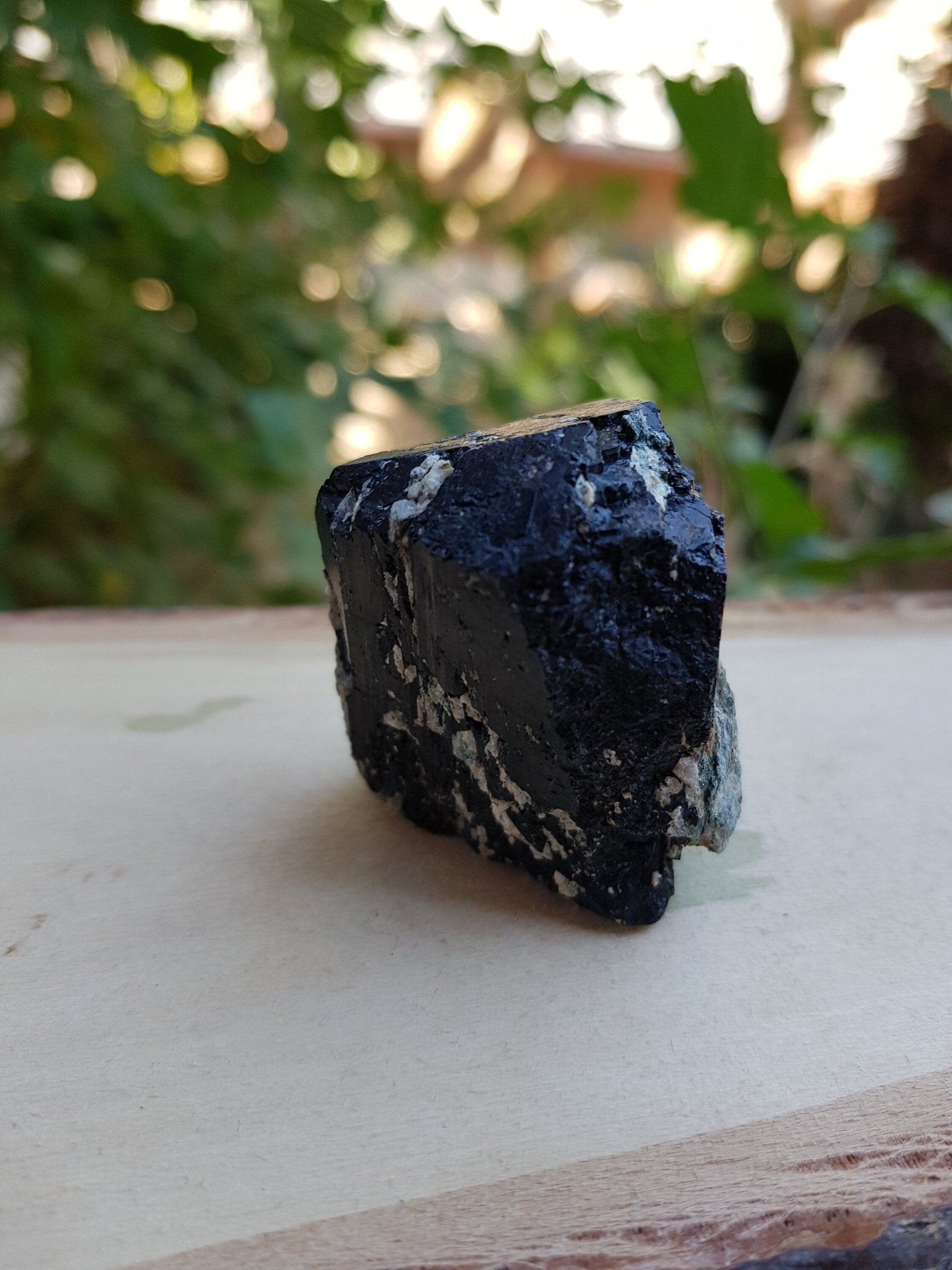 Black Tourmaline Schorl Crystal Specimens, Mineral Specimen - LunarGem - 