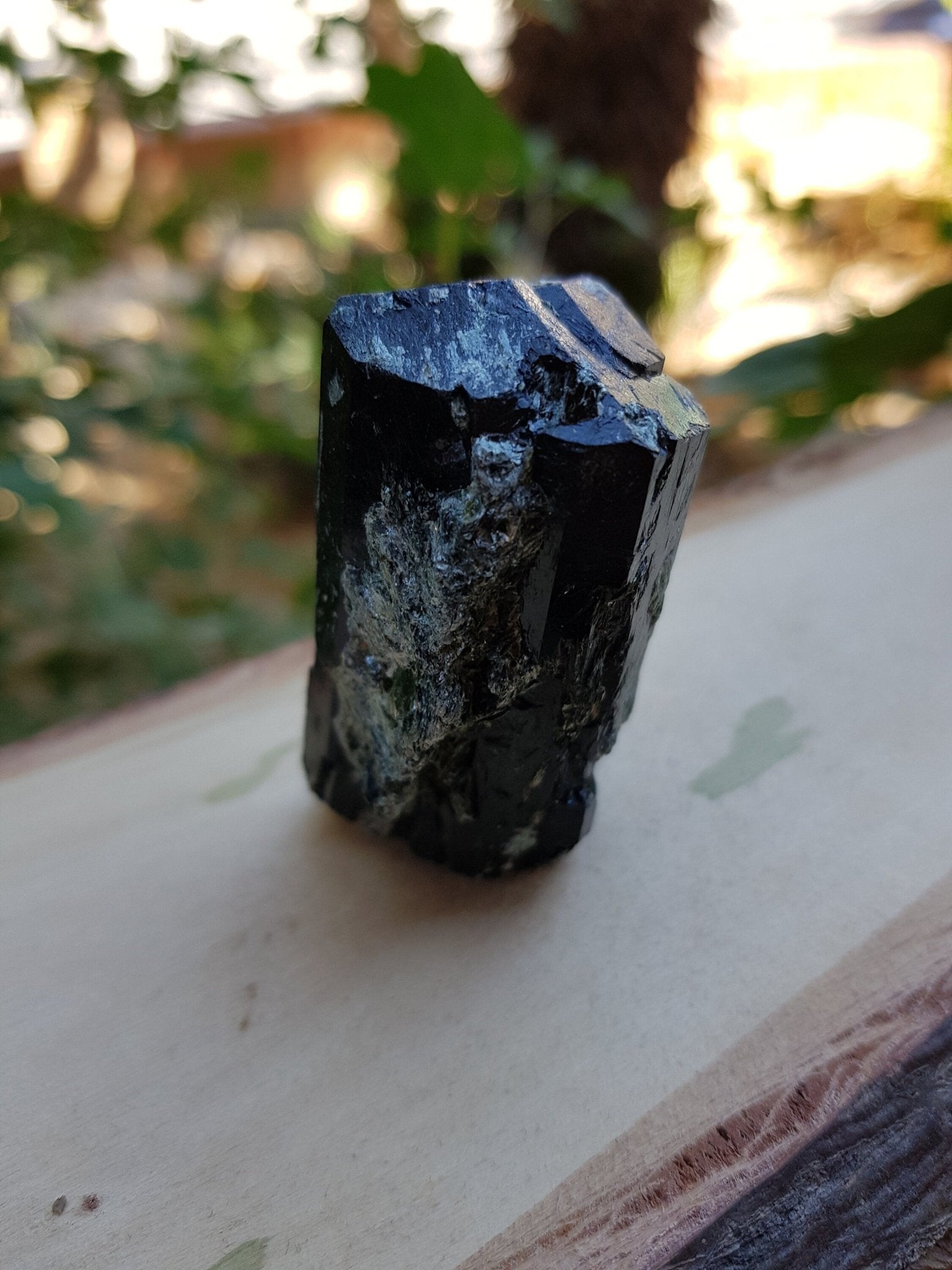 Black Tourmaline Schorl Crystal Specimens, Mineral Specimen - LunarGem - 