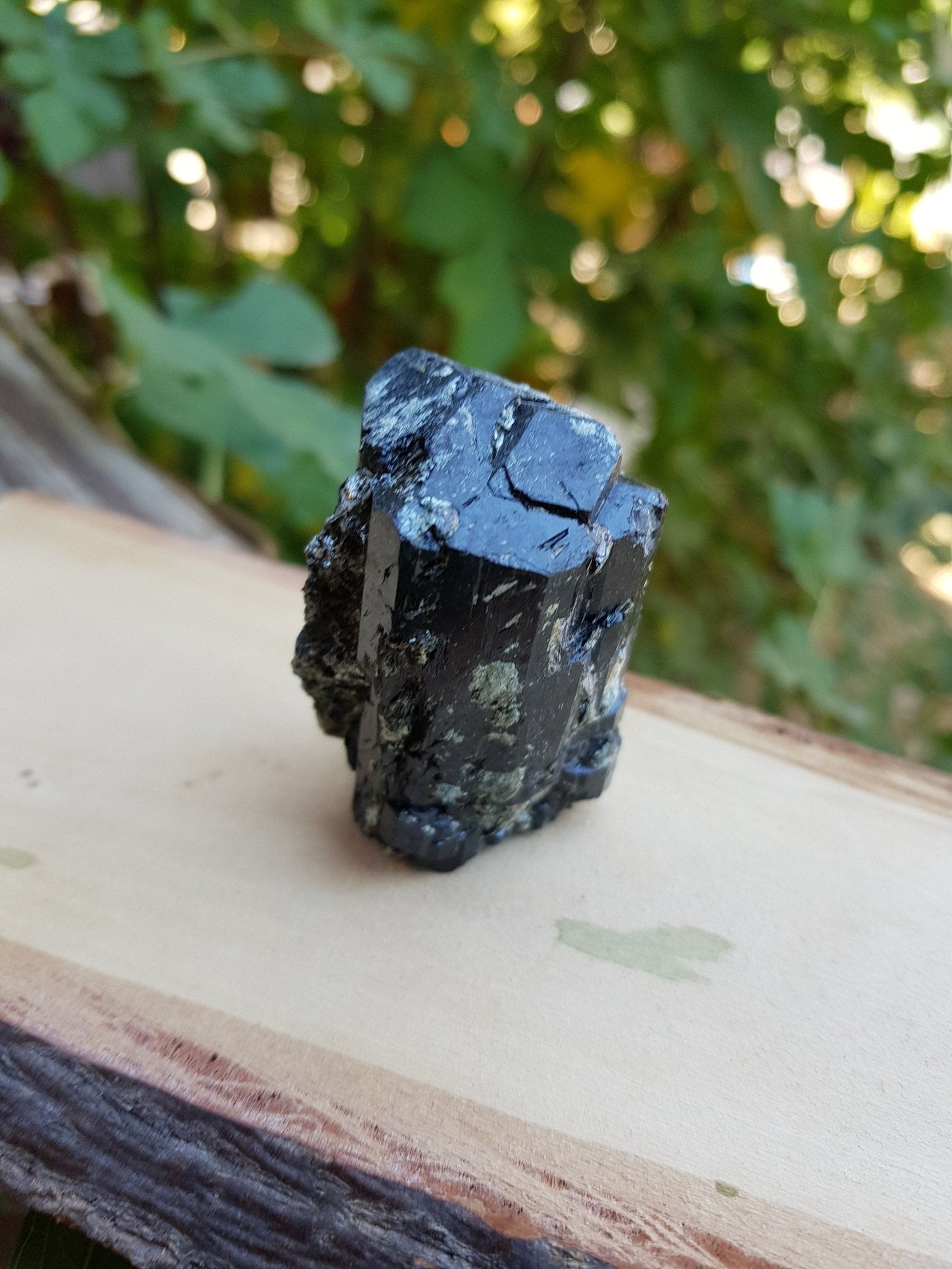 Black Tourmaline Schorl Crystal Specimens, Mineral Specimen - LunarGem - 