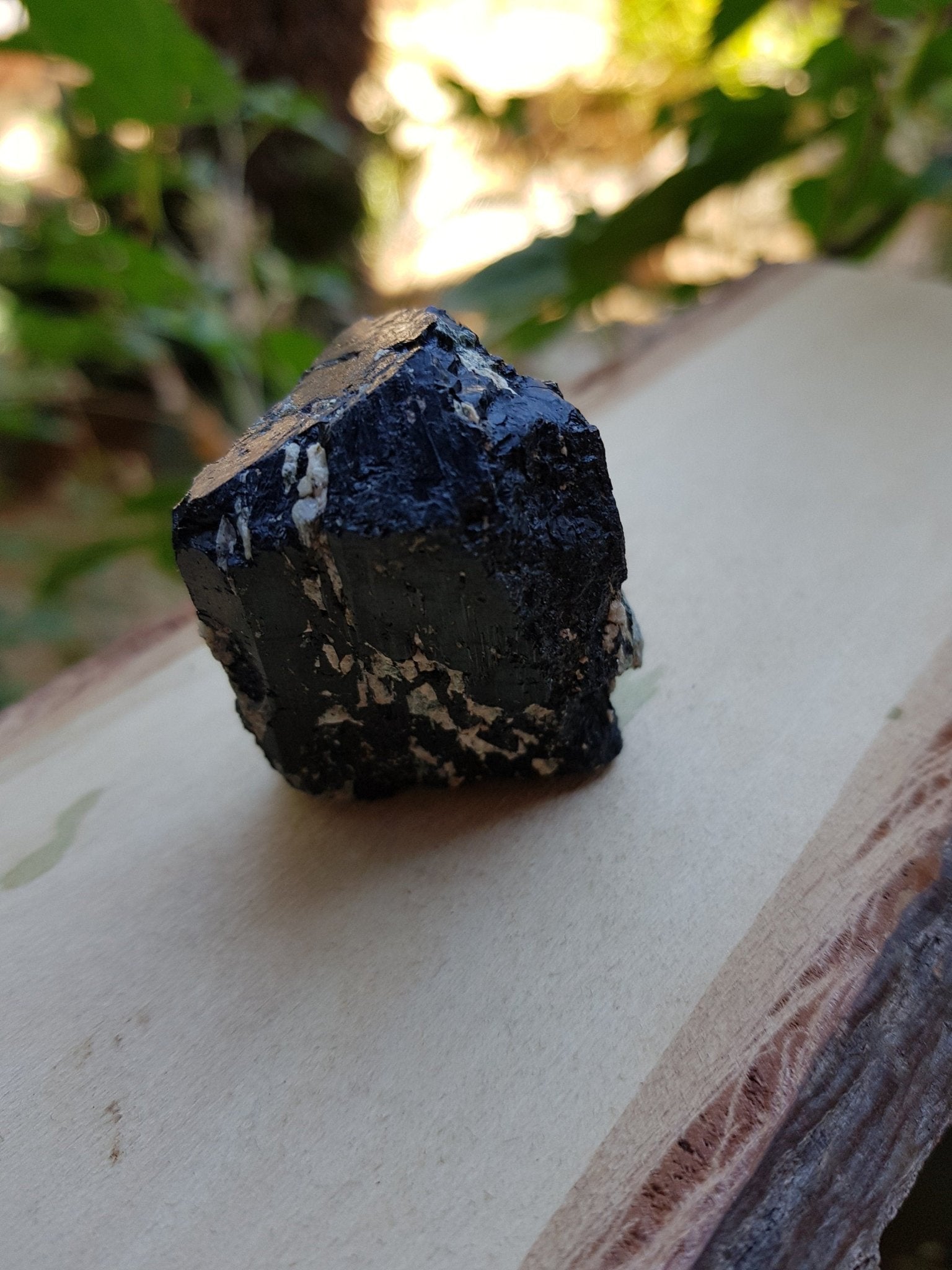 Black Tourmaline Schorl Crystal Specimens, Mineral Specimen - LunarGem - 