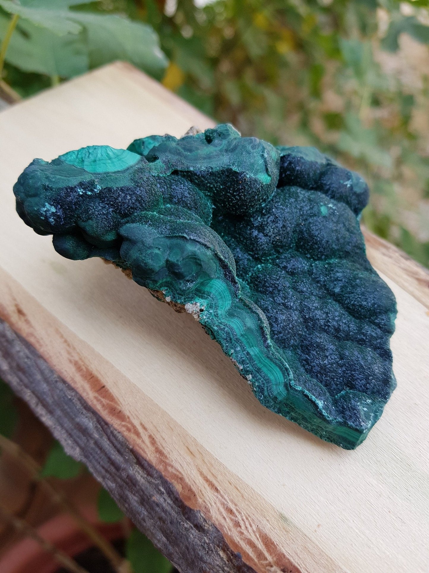 Botryoidal Malachite Specimen: 228g Raw Congo Mineral - LunarGem - 