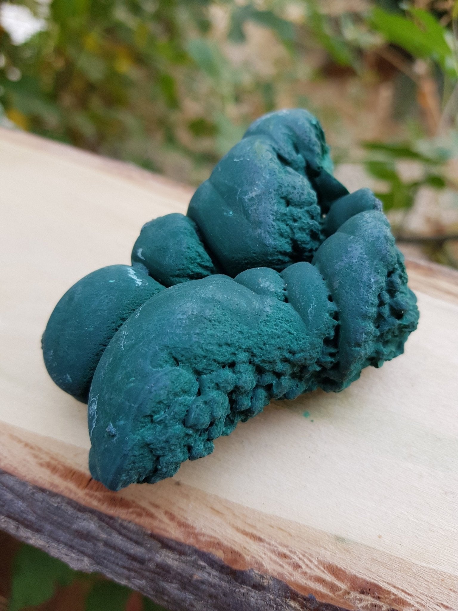 Botryoidal Malachite Specimen: 346g Raw Congo Mineral - LunarGem - 
