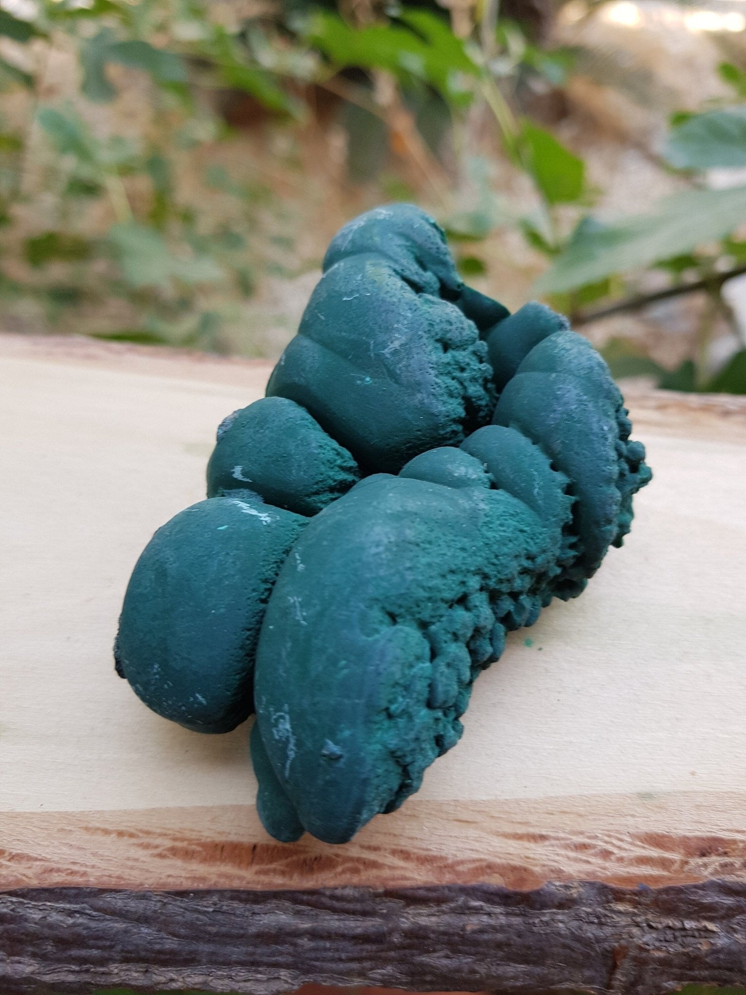 Botryoidal Malachite Specimen: 346g Raw Congo Mineral - LunarGem - 