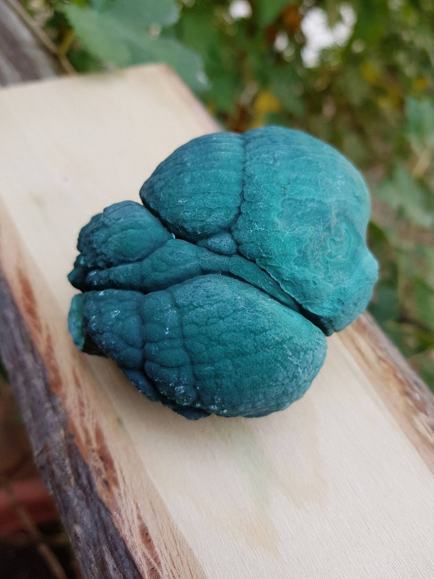 Botryoidal Malachite Specimen: 368g Raw Congo Mineral - LunarGem - 