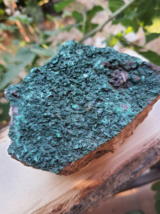 Botryoidal Malachite Specimen: Natural Raw Congo Mineral (597g) - LunarGem - 
