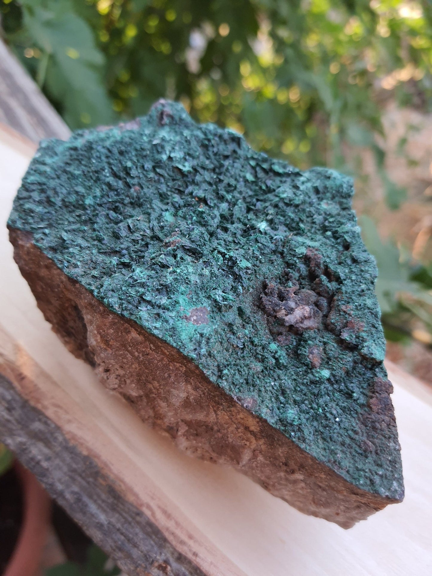 Botryoidal Malachite Specimen: Natural Raw Congo Mineral (597g) - LunarGem - 